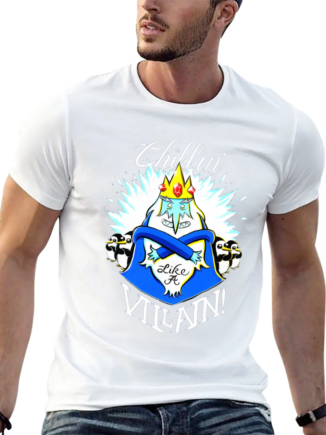 Chillin Like A Villain Graphic T-Shirt