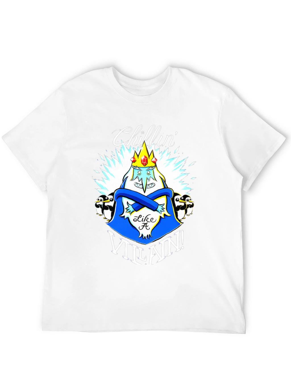 Chillin Like A Villain Graphic T-Shirt