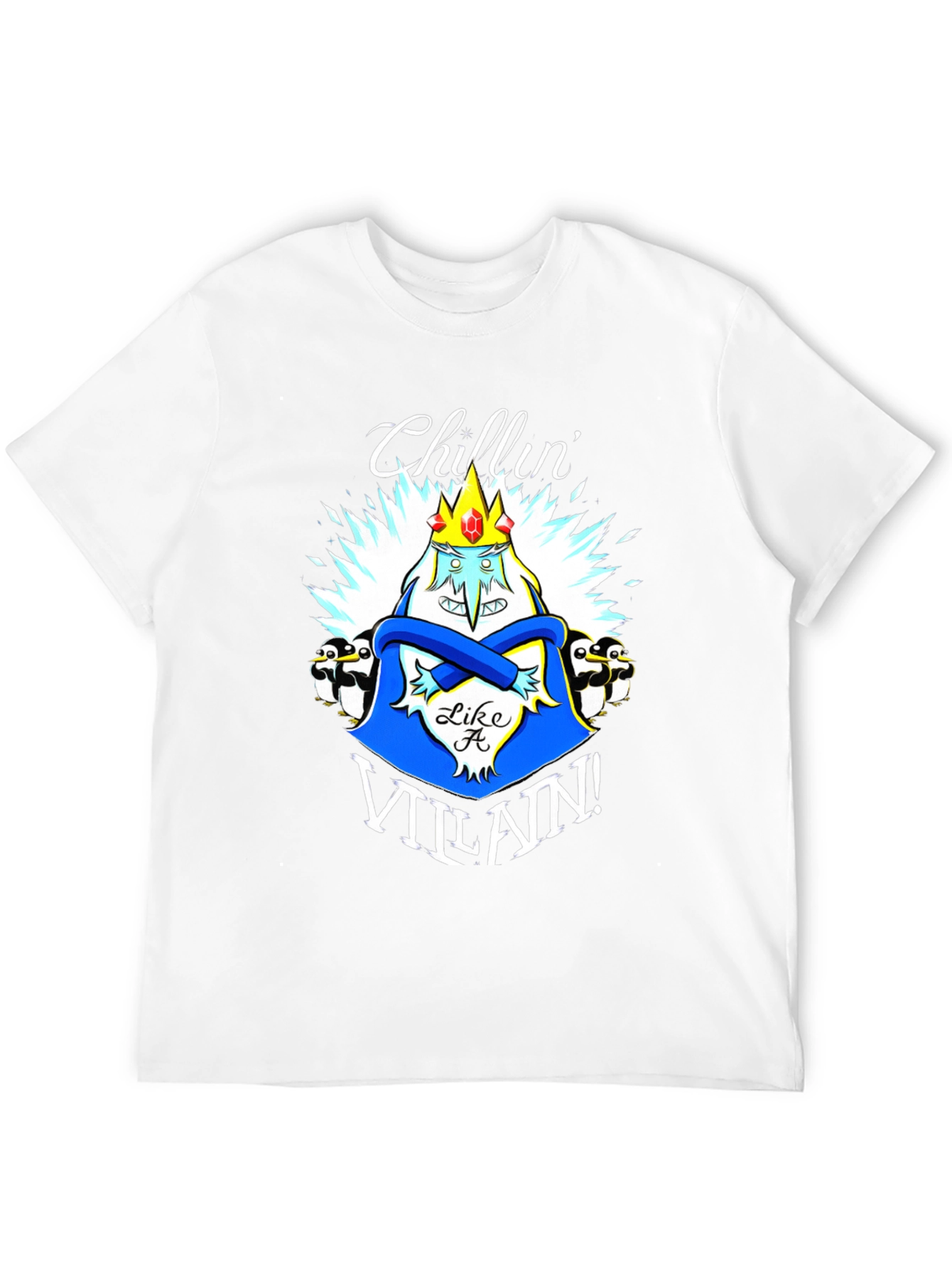 Chillin Like A Villain Graphic T-Shirt