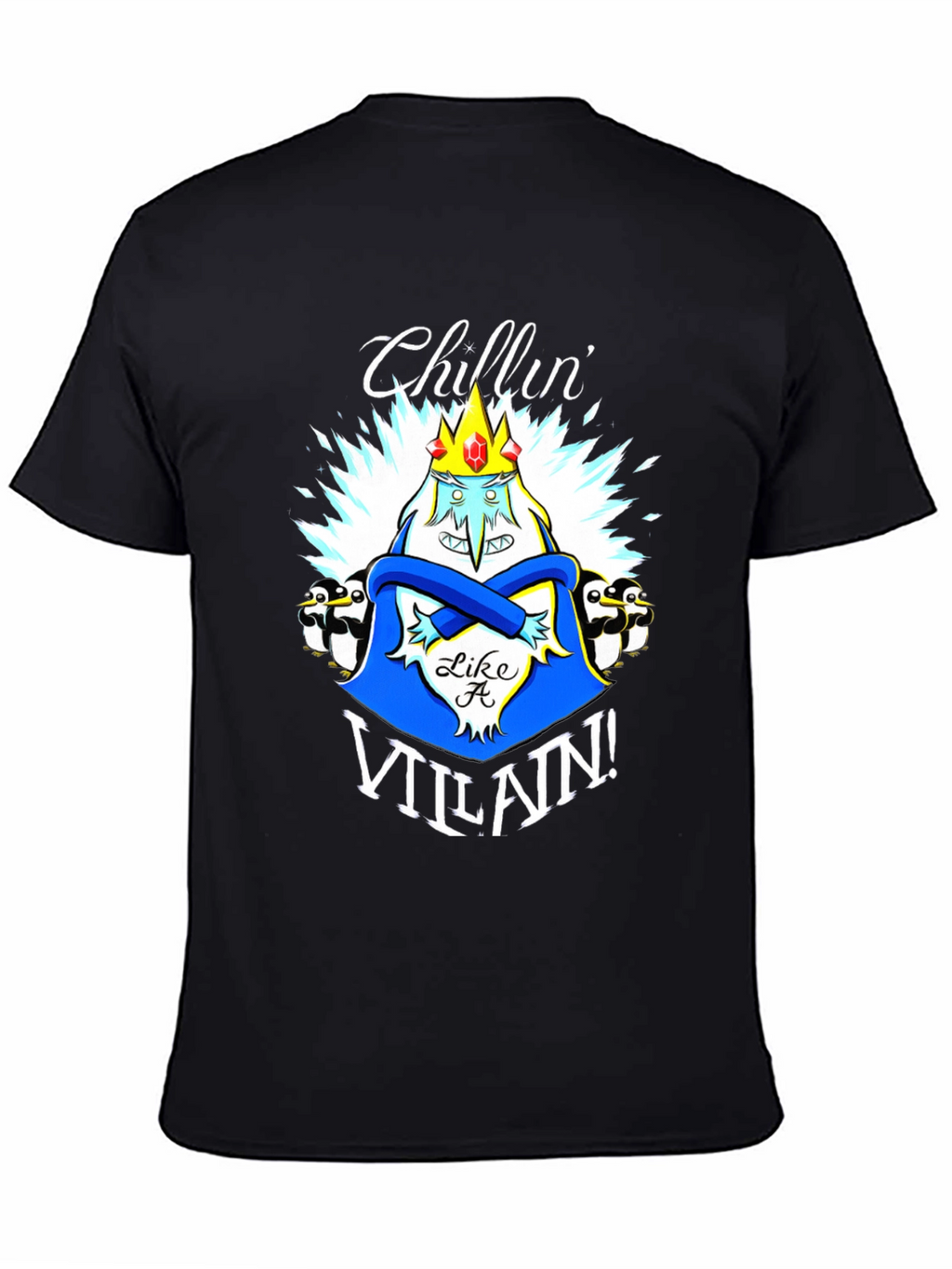 Chillin Like A Villain Graphic T-Shirt