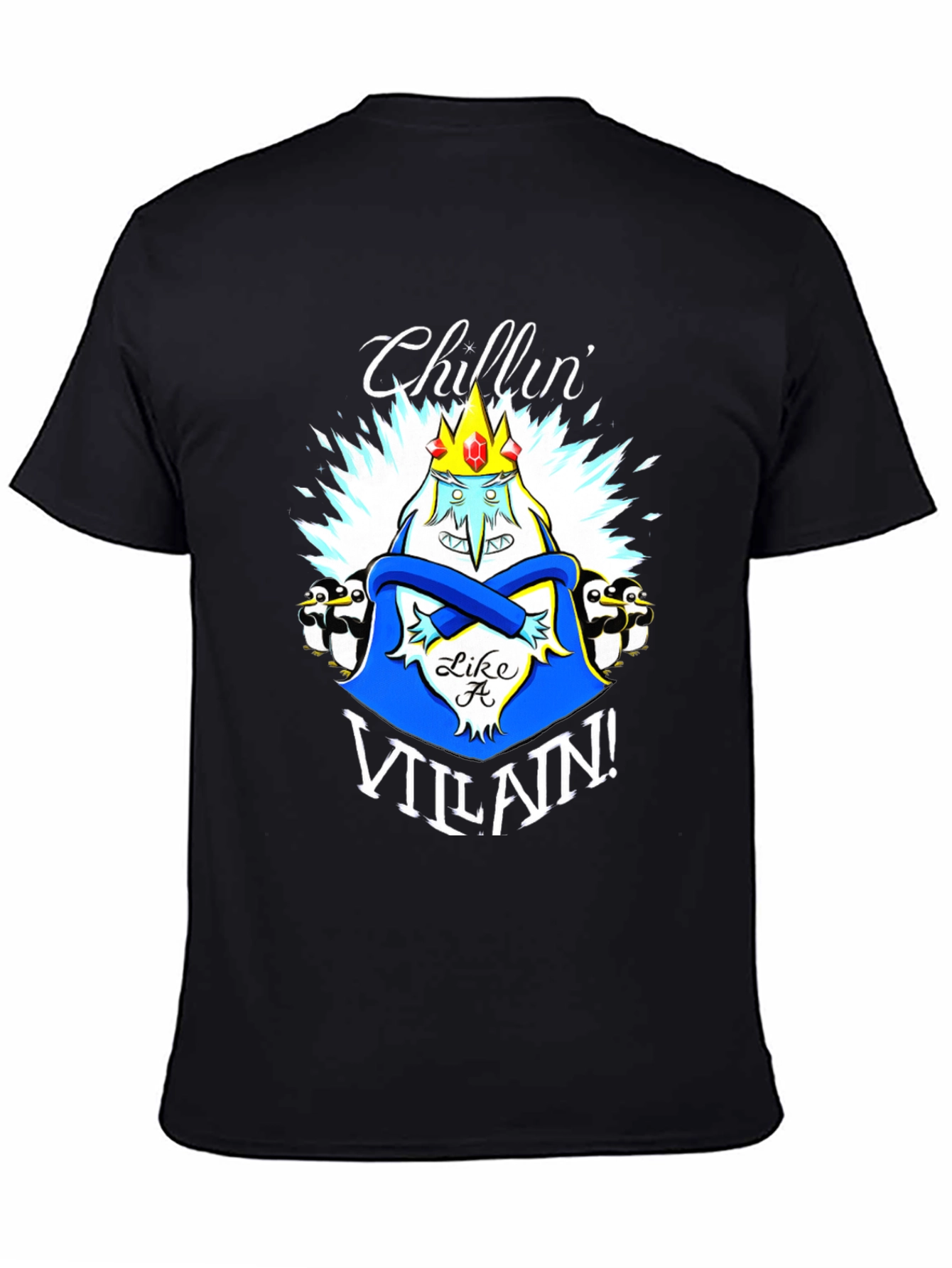 Chillin Like A Villain Graphic T-Shirt