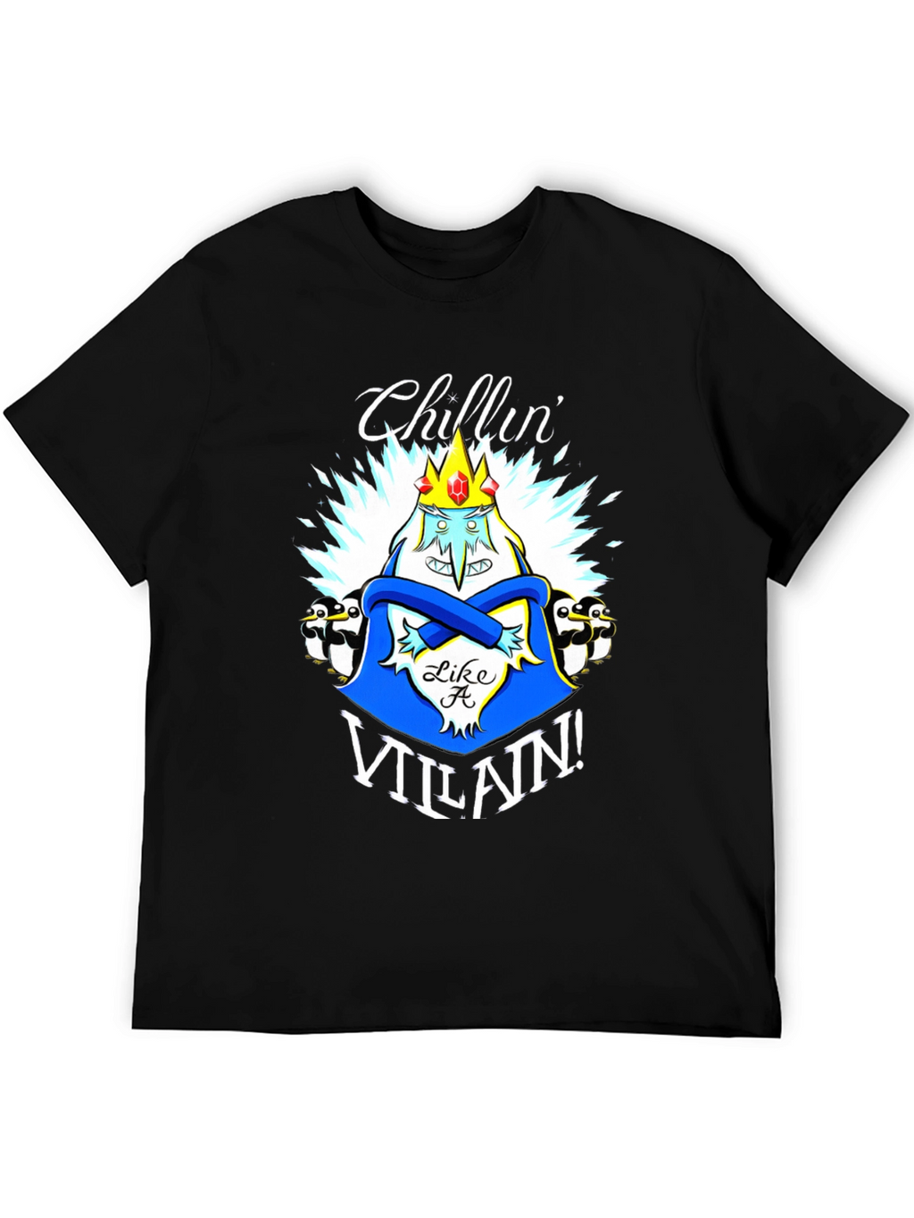 Chillin Like A Villain Graphic T-Shirt
