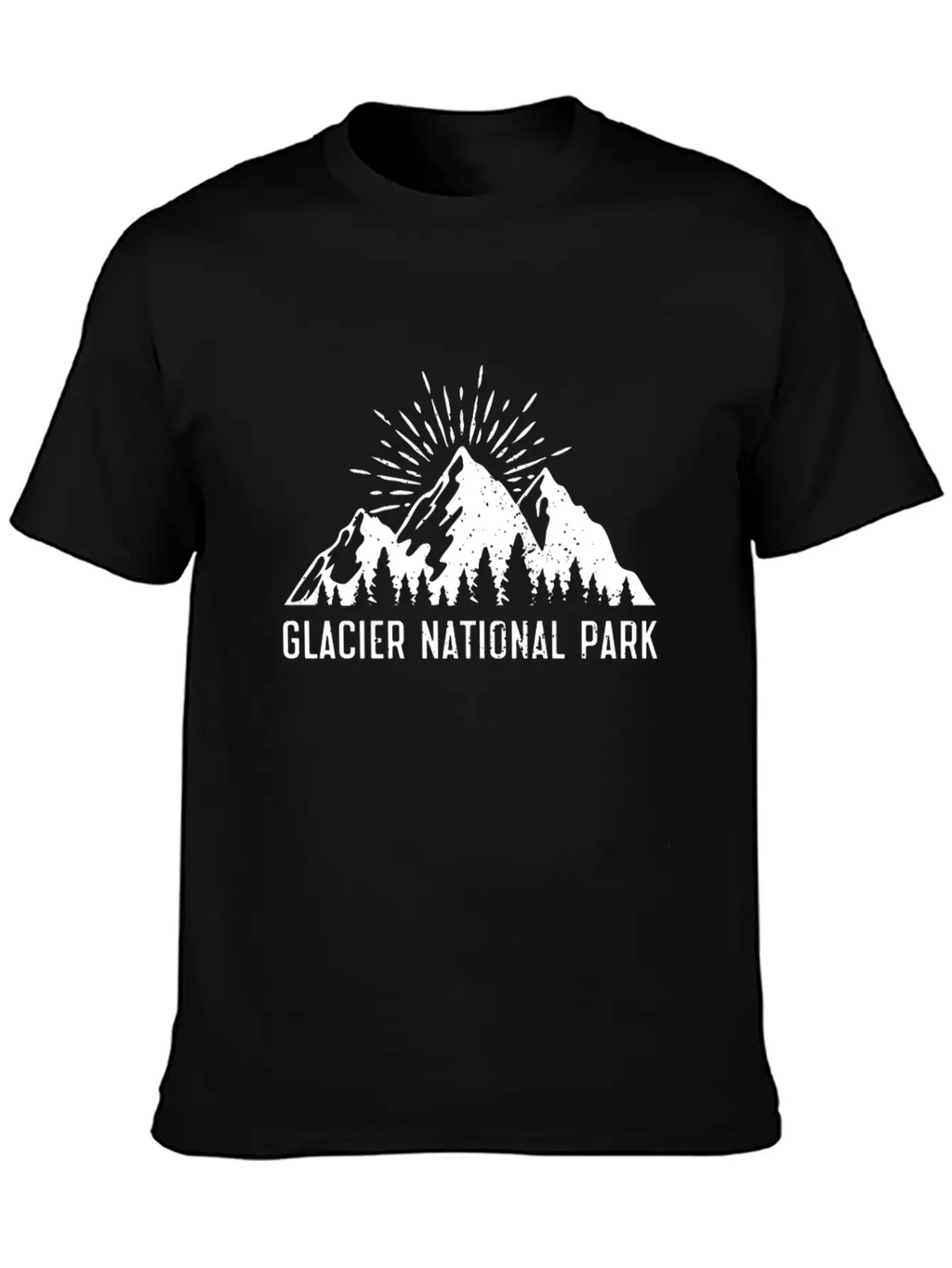 Glacier National Park Mountaineers Mountain Lover Unisex Casual T-Shirt – Clean Design For Daily Comfort