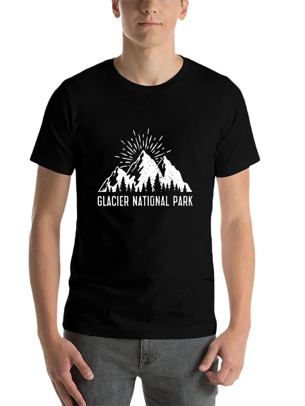 Glacier National Park Mountaineers Mountain Lover Unisex Casual T-Shirt – Clean Design For Daily Comfort