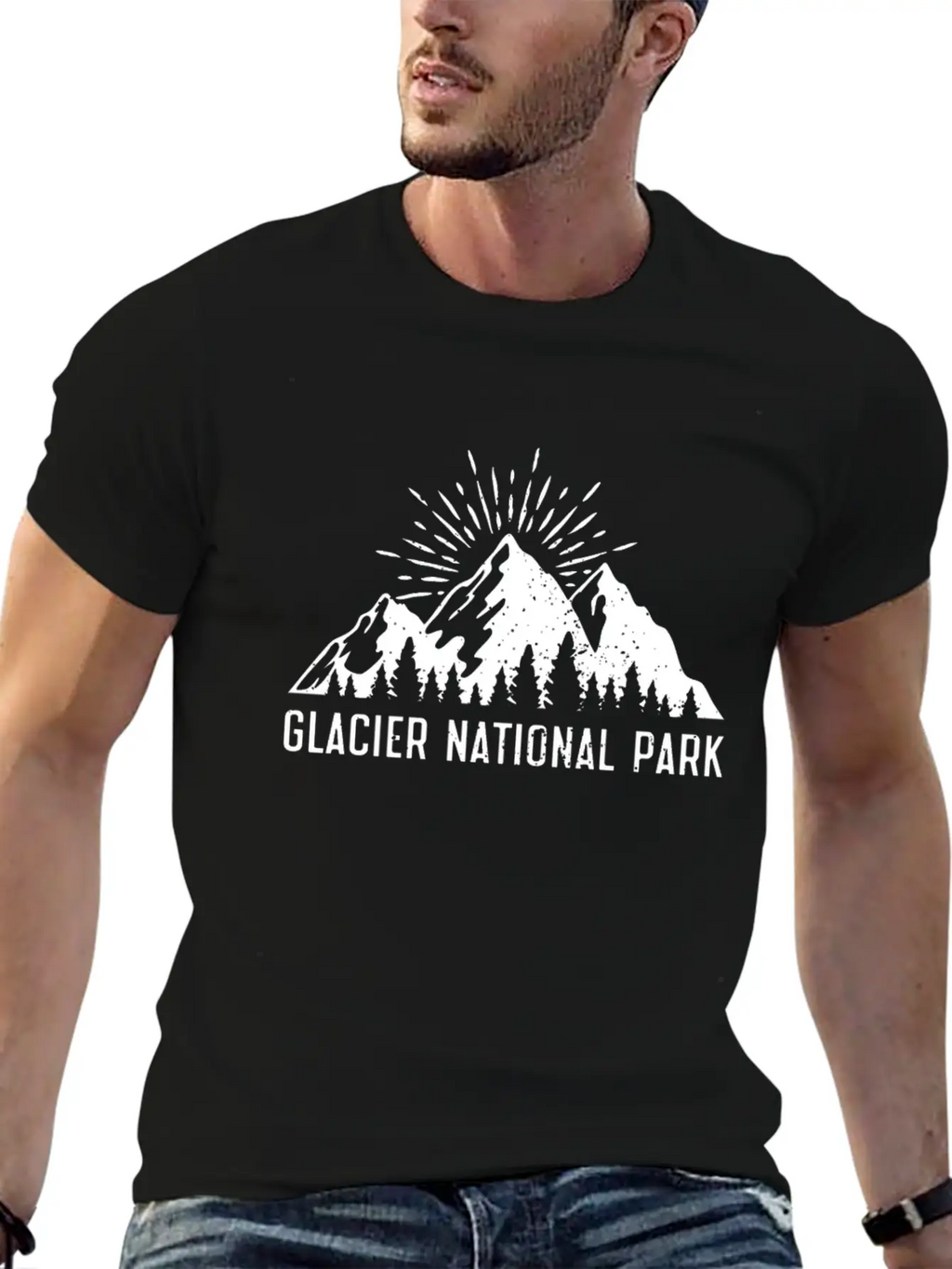 Glacier National Park Mountaineers Mountain Lover Unisex Casual T-Shirt – Clean Design For Daily Comfort