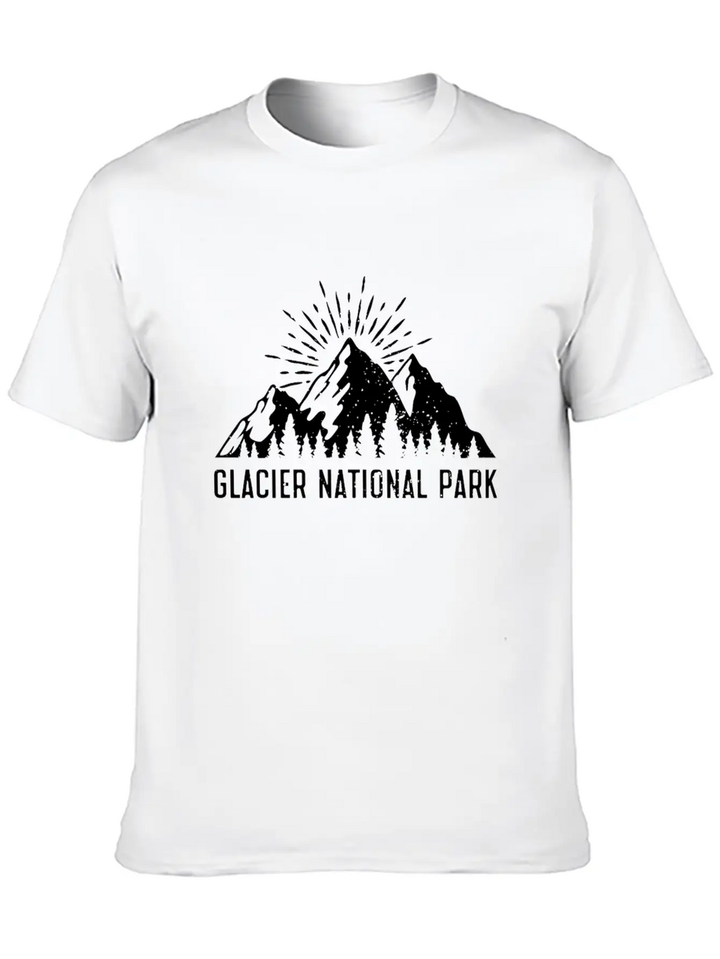 Glacier National Park Mountaineers Mountain Lover Unisex Casual T-Shirt – Clean Design For Daily Comfort
