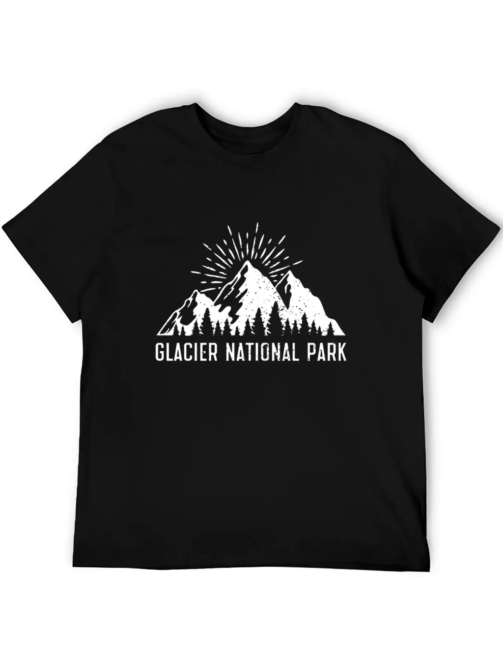 Glacier National Park Mountaineers Mountain Lover Unisex Casual T-Shirt – Clean Design For Daily Comfort