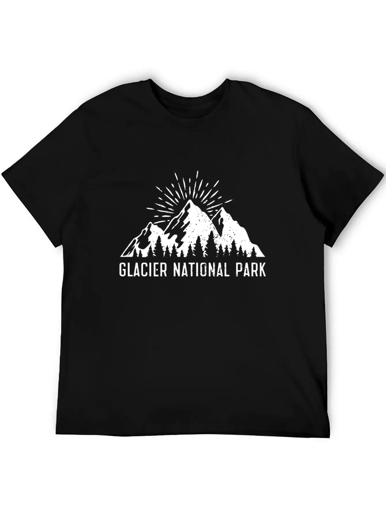 Glacier National Park Mountaineers Mountain Lover Unisex Casual T-Shirt – Clean Design For Daily Comfort