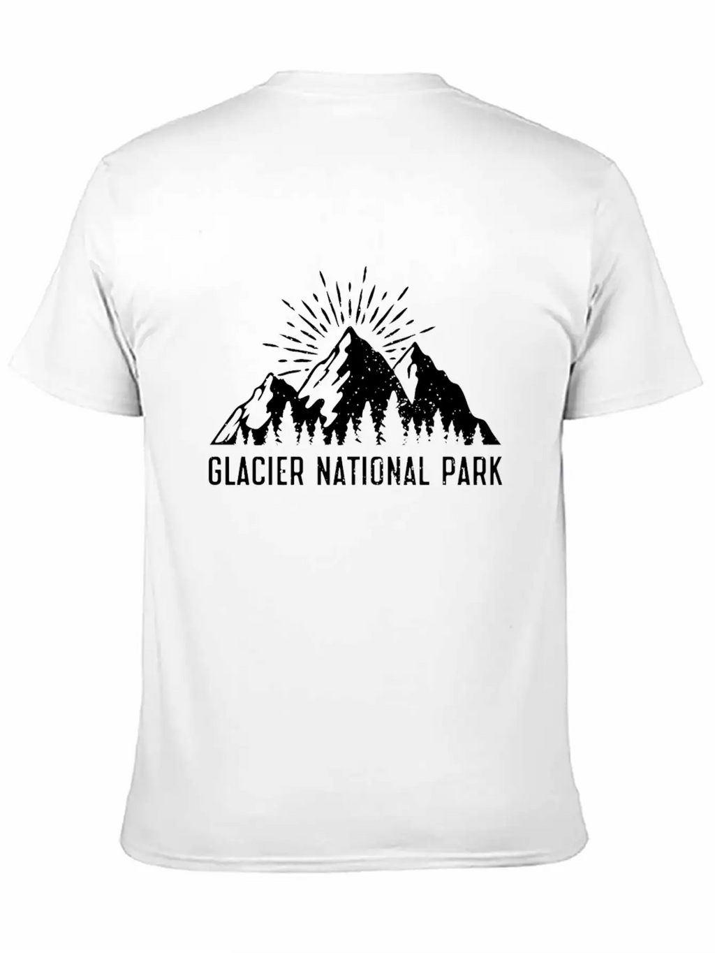 Glacier National Park Mountaineers Mountain Lover Unisex Casual T-Shirt – Clean Design For Daily Comfort