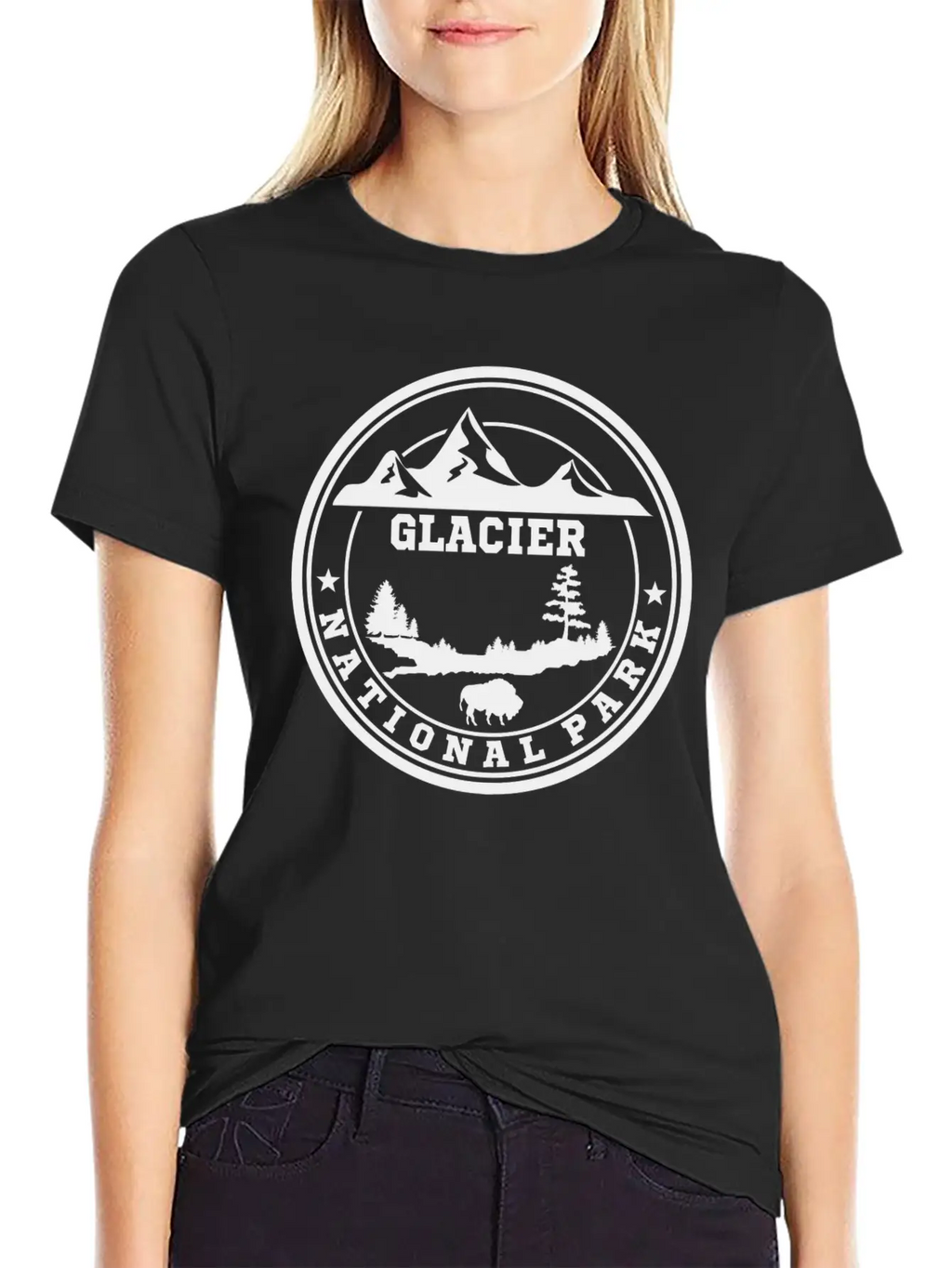 GLACIER12.png Breathable Soft Cotton T-Shirt – Timeless Casual Look
