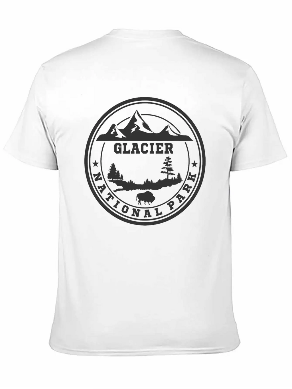 GLACIER12.png Breathable Soft Cotton T-Shirt – Timeless Casual Look
