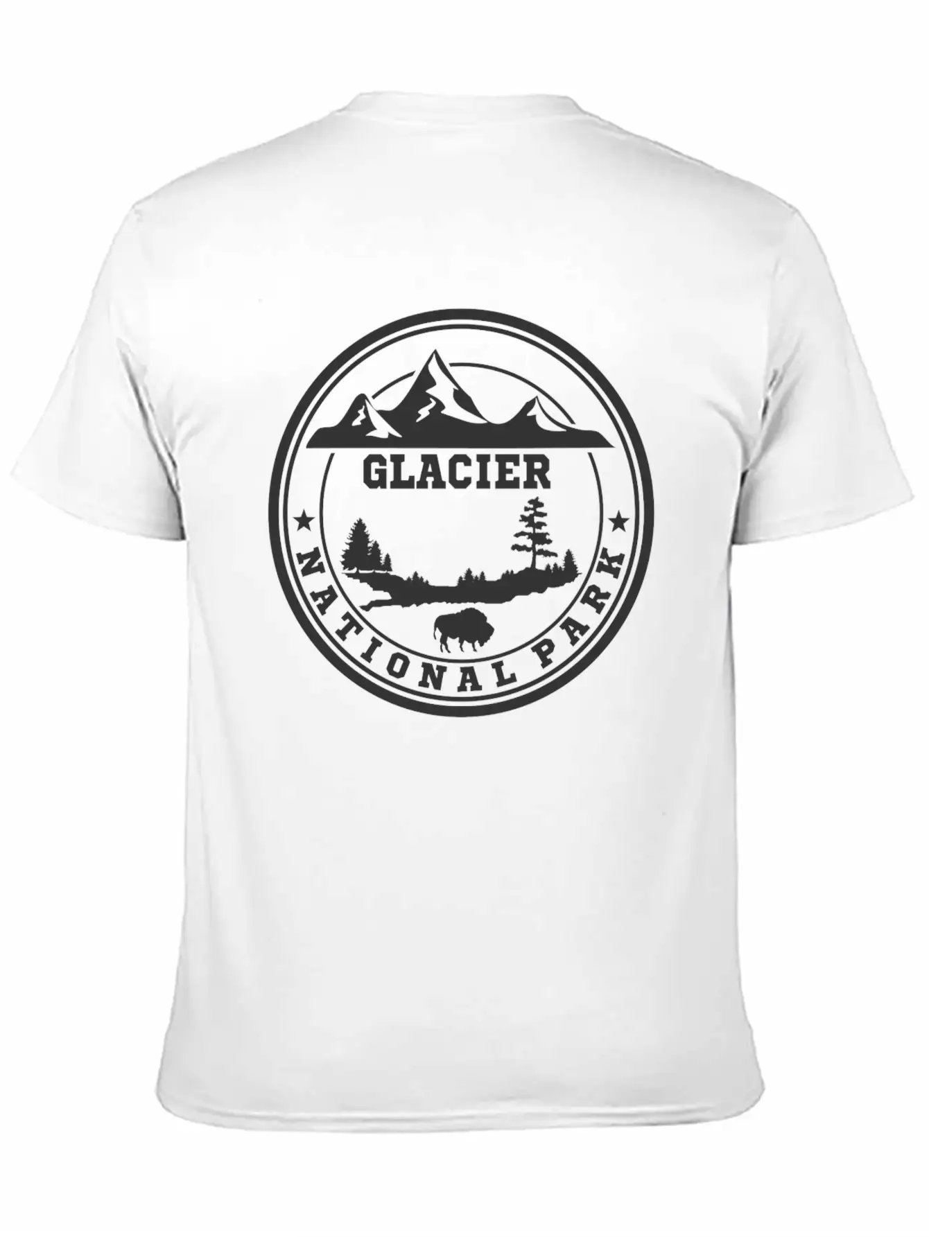 GLACIER12.png Breathable Soft Cotton T-Shirt – Timeless Casual Look