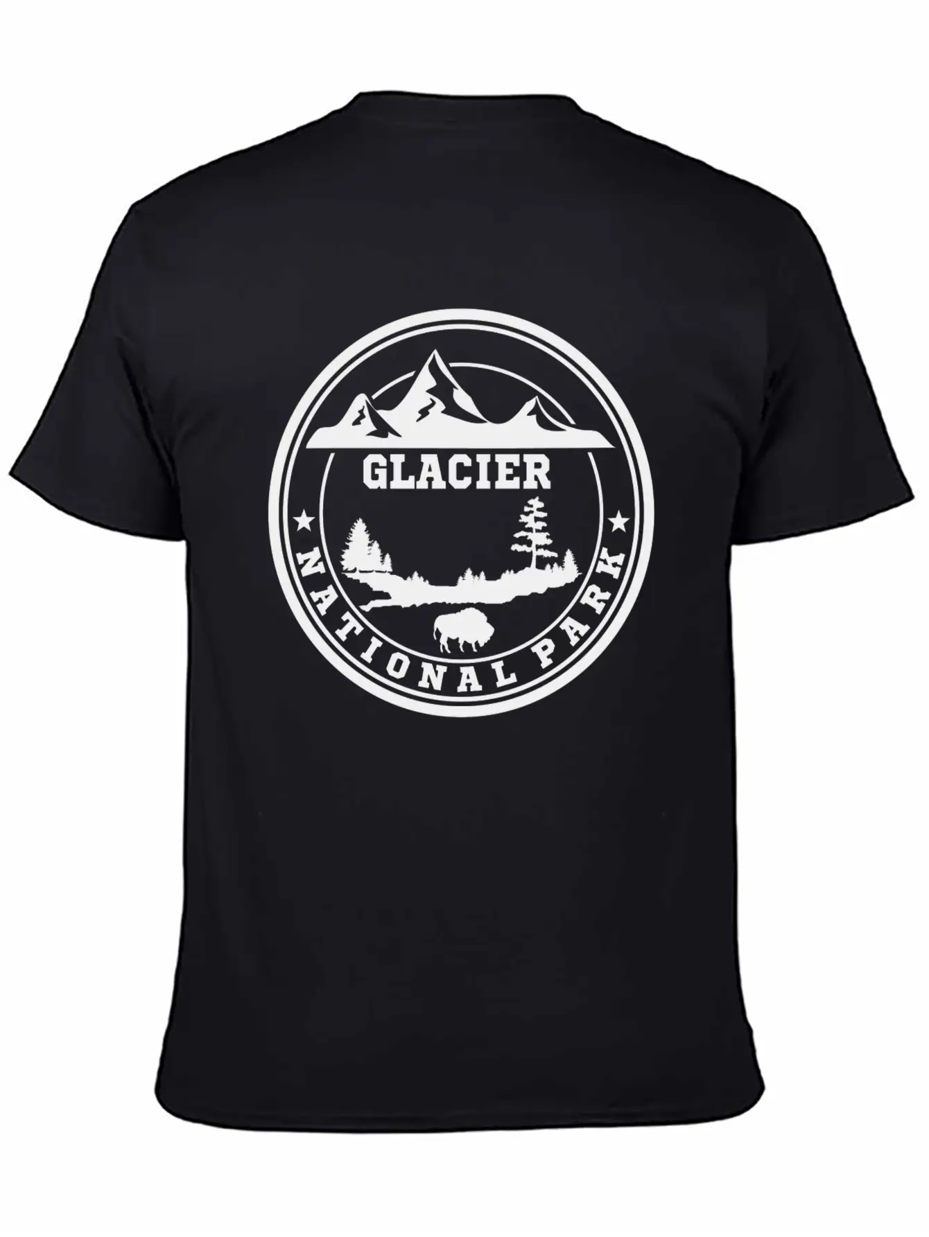 GLACIER12.png Breathable Soft Cotton T-Shirt – Timeless Casual Look