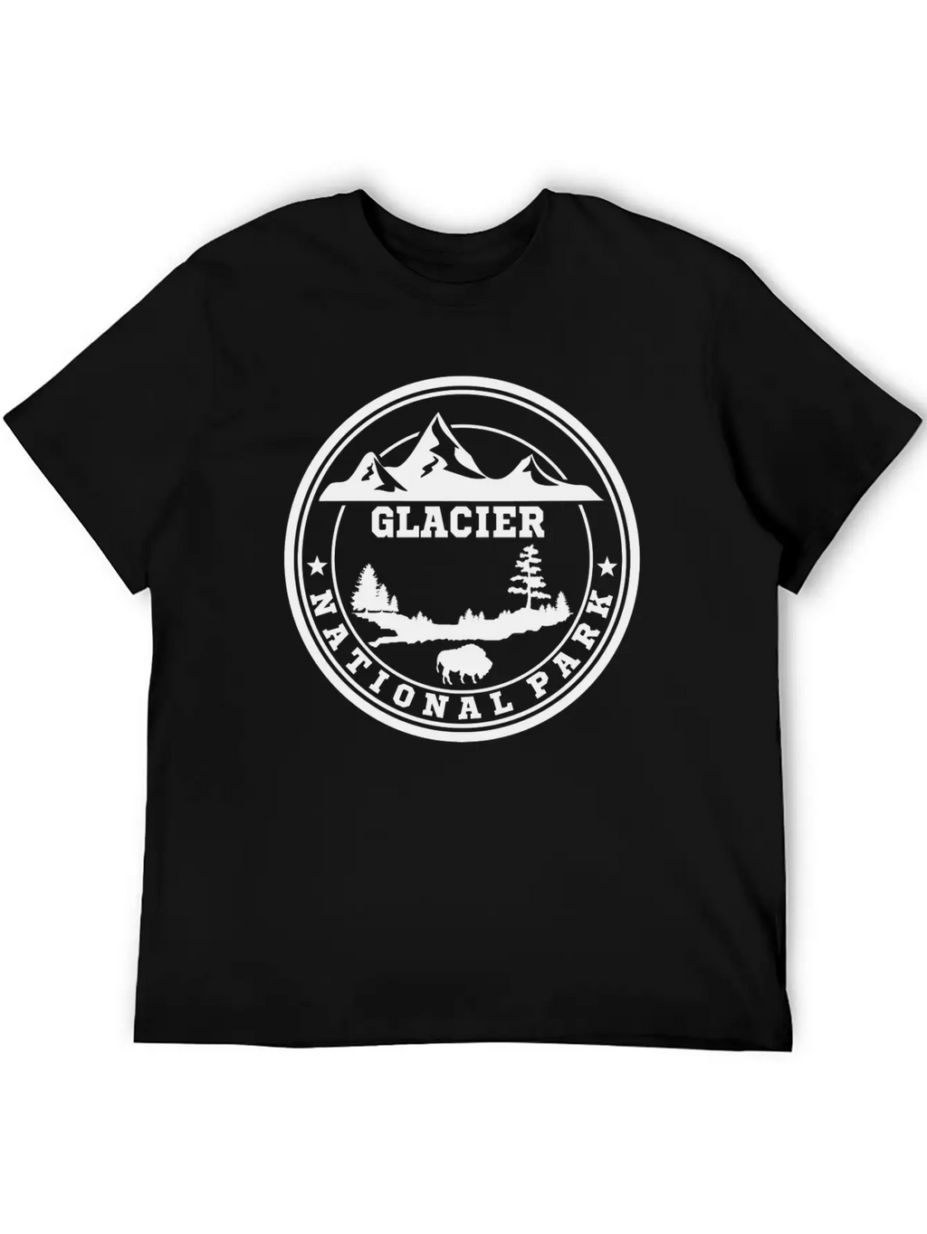 GLACIER12.png Breathable Soft Cotton T-Shirt – Timeless Casual Look