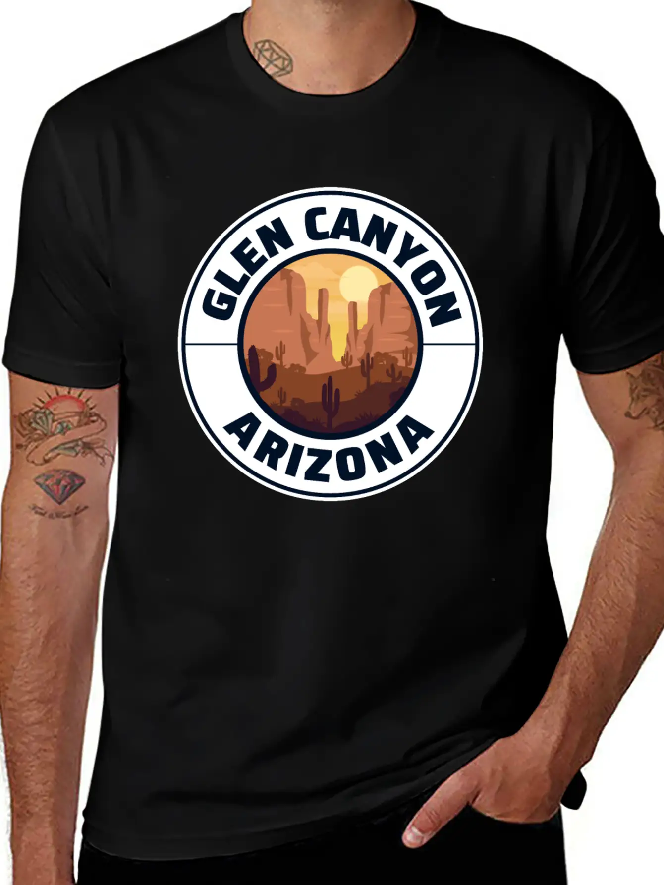 Glen Canyon National Recreation Area Arizona Essential Cotton Tee For Daily Outfits – Unisex Style