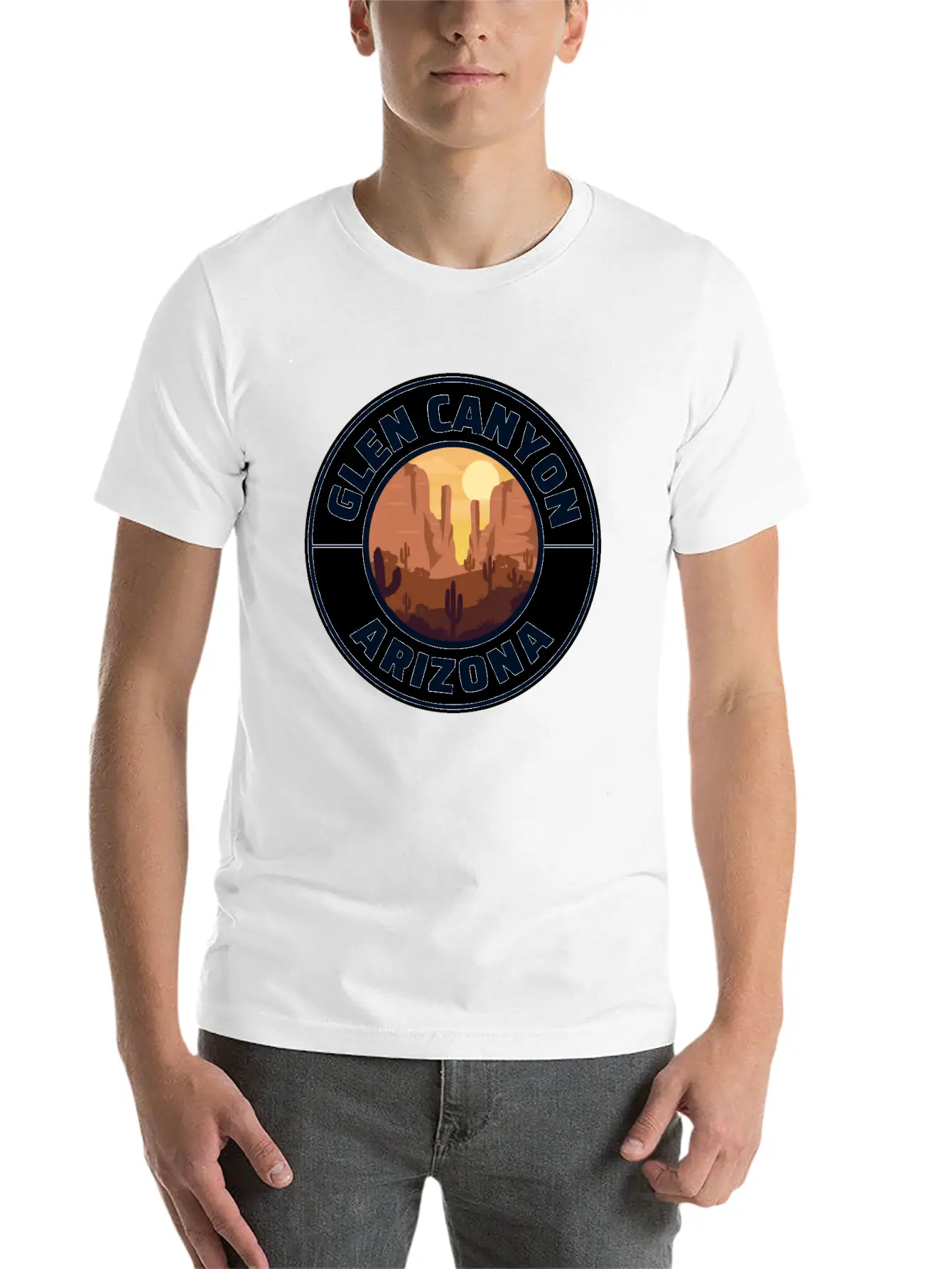 Glen Canyon National Recreation Area Arizona Essential Cotton Tee For Daily Outfits – Unisex Style