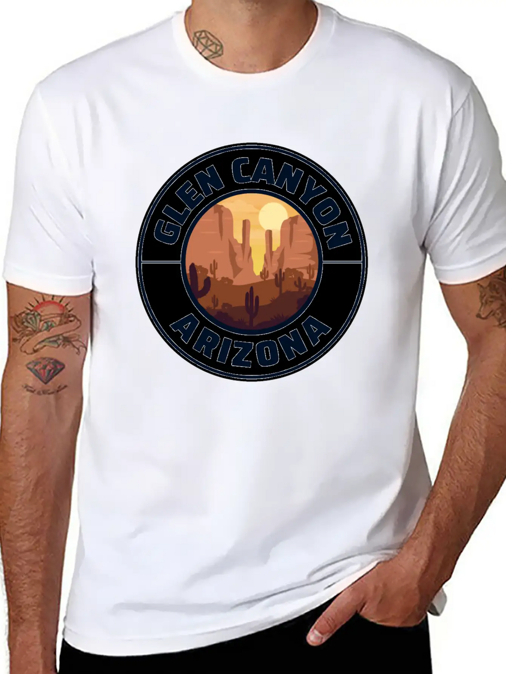 Glen Canyon National Recreation Area Arizona Essential Cotton Tee For Daily Outfits – Unisex Style