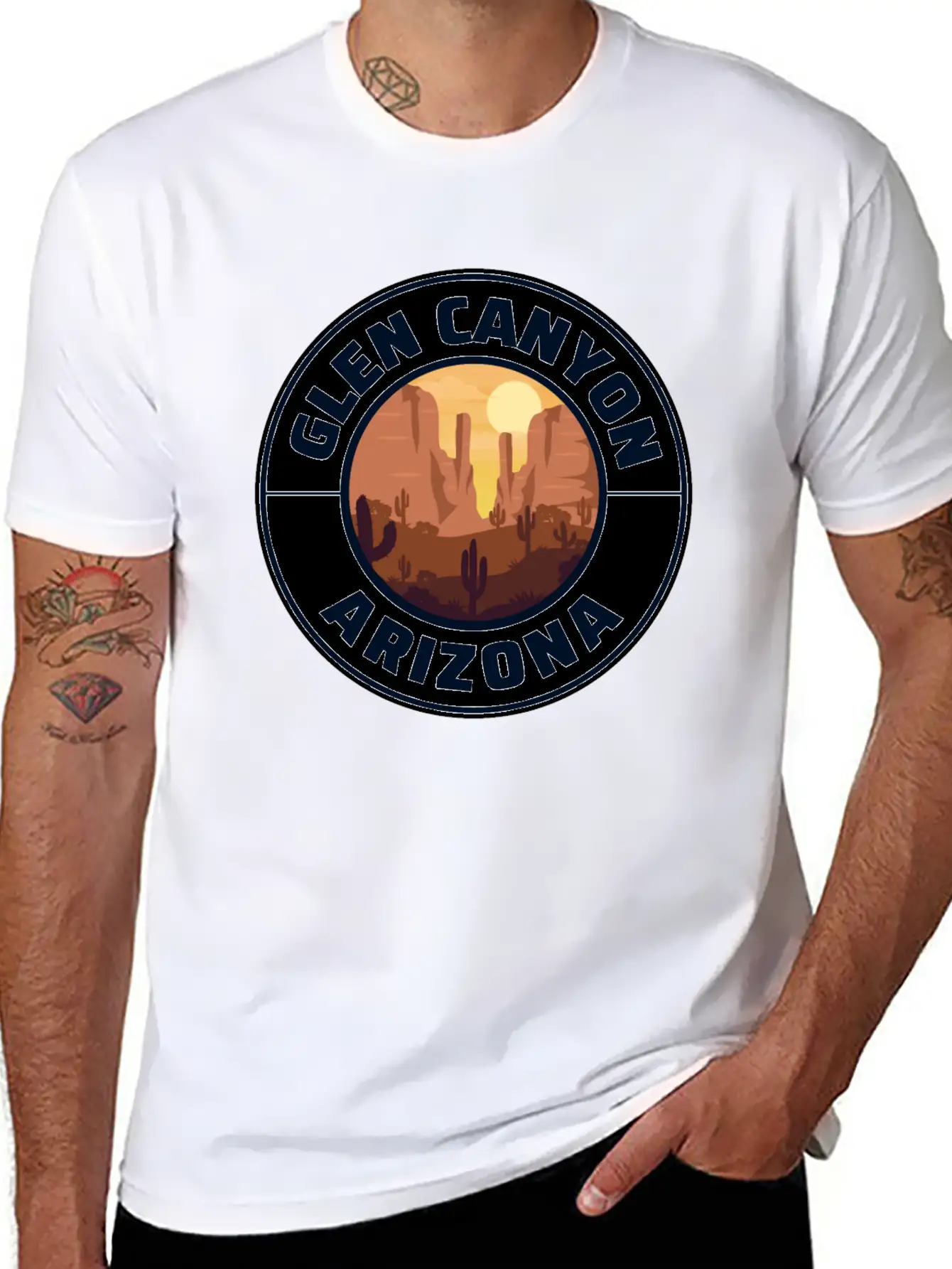 Glen Canyon National Recreation Area Arizona Essential Cotton Tee For Daily Outfits – Unisex Style