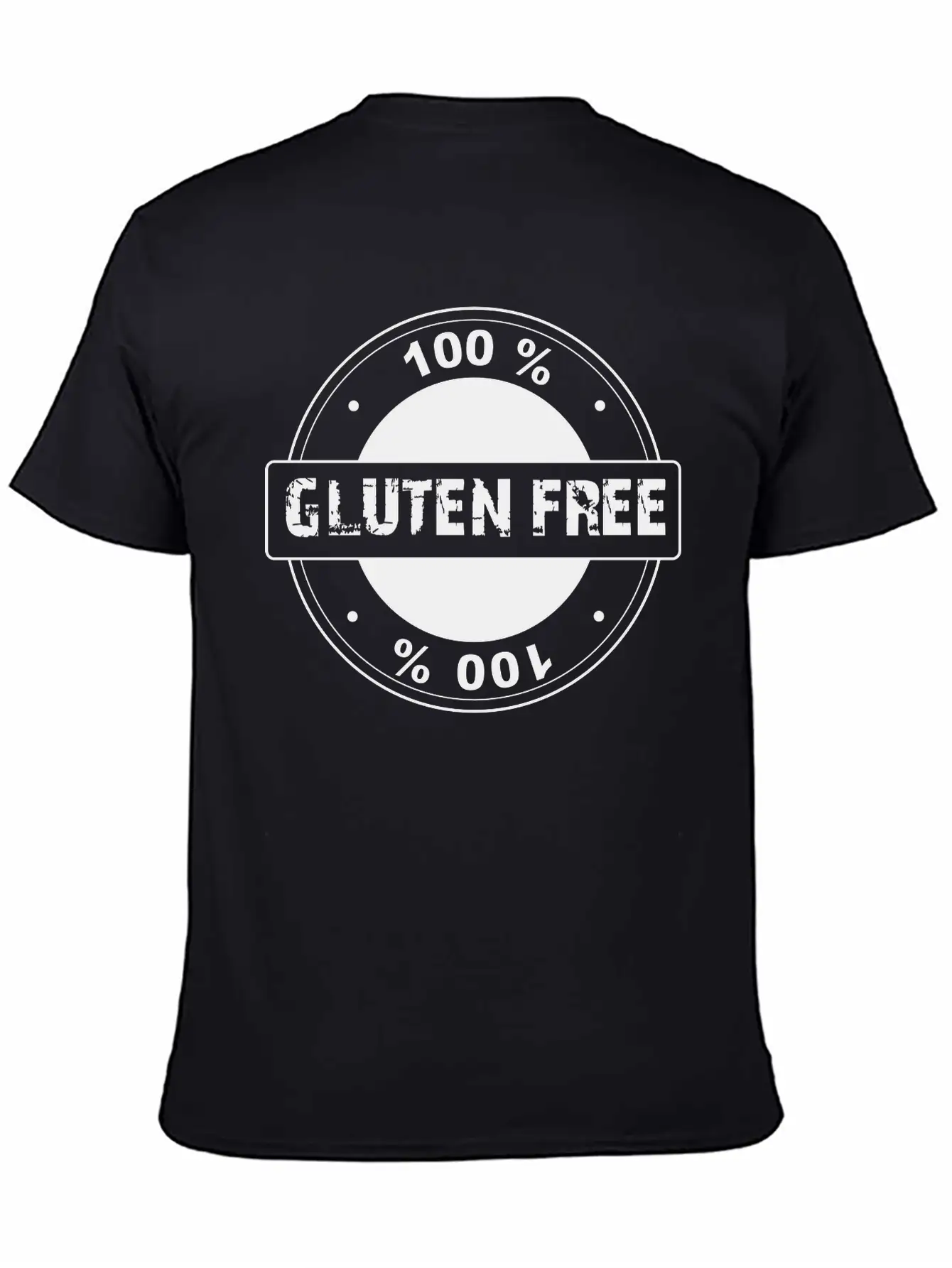 Gluten Free 100 % Breathable Soft Cotton T-Shirt – Timeless Casual Look