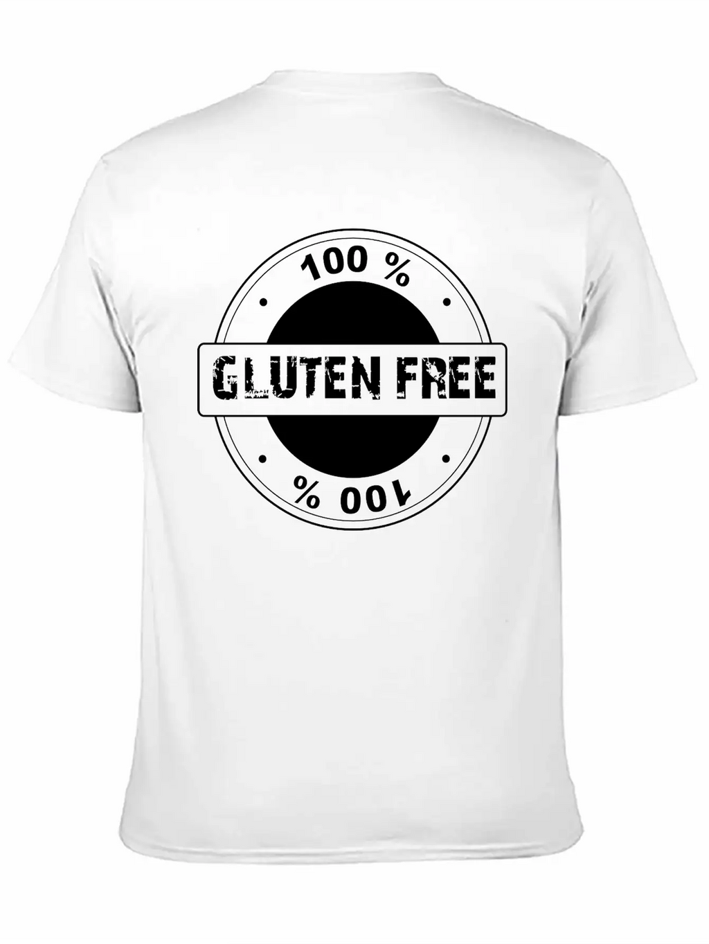 Gluten Free 100 % Breathable Soft Cotton T-Shirt – Timeless Casual Look