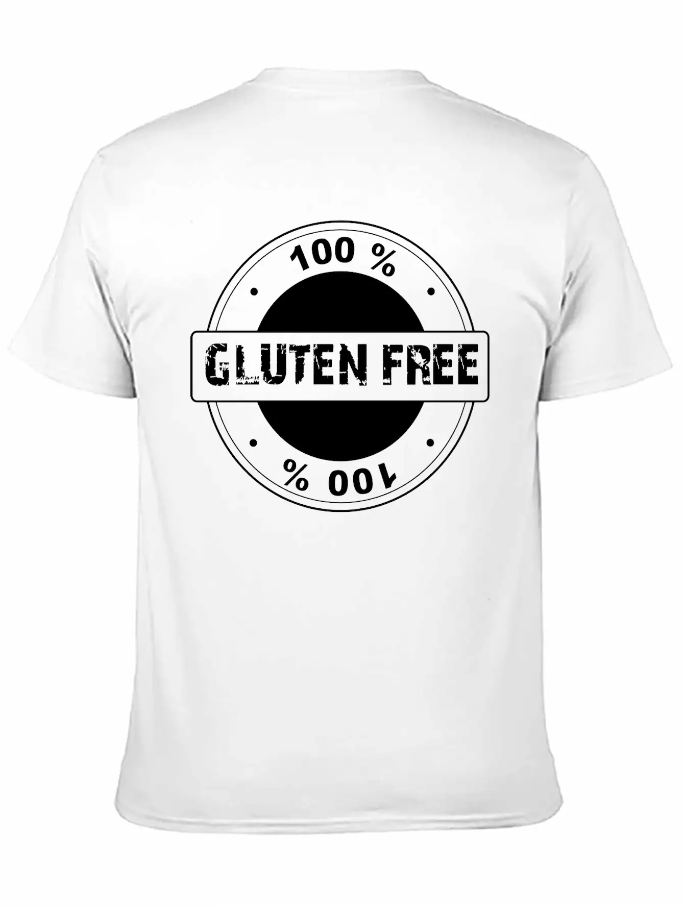 Gluten Free 100 % Breathable Soft Cotton T-Shirt – Timeless Casual Look