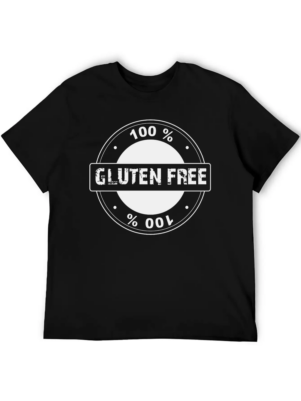 Gluten Free 100 % Breathable Soft Cotton T-Shirt – Timeless Casual Look
