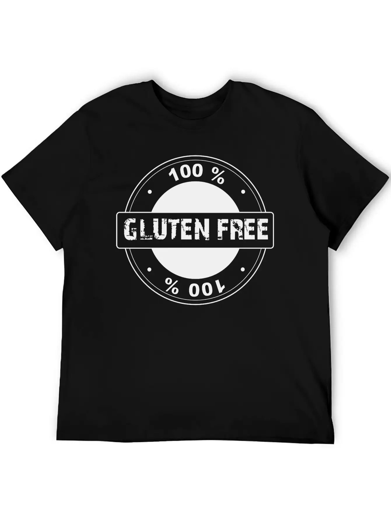 Gluten Free 100 % Breathable Soft Cotton T-Shirt – Timeless Casual Look