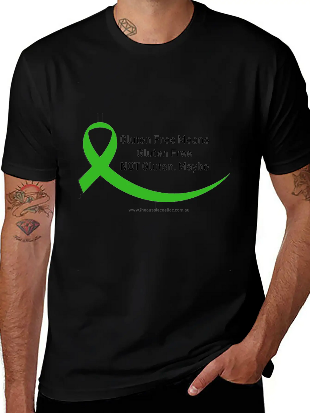 Gluten Free Means Gluten Free Unisex Casual T-Shirt – Clean Design For Daily Comfort