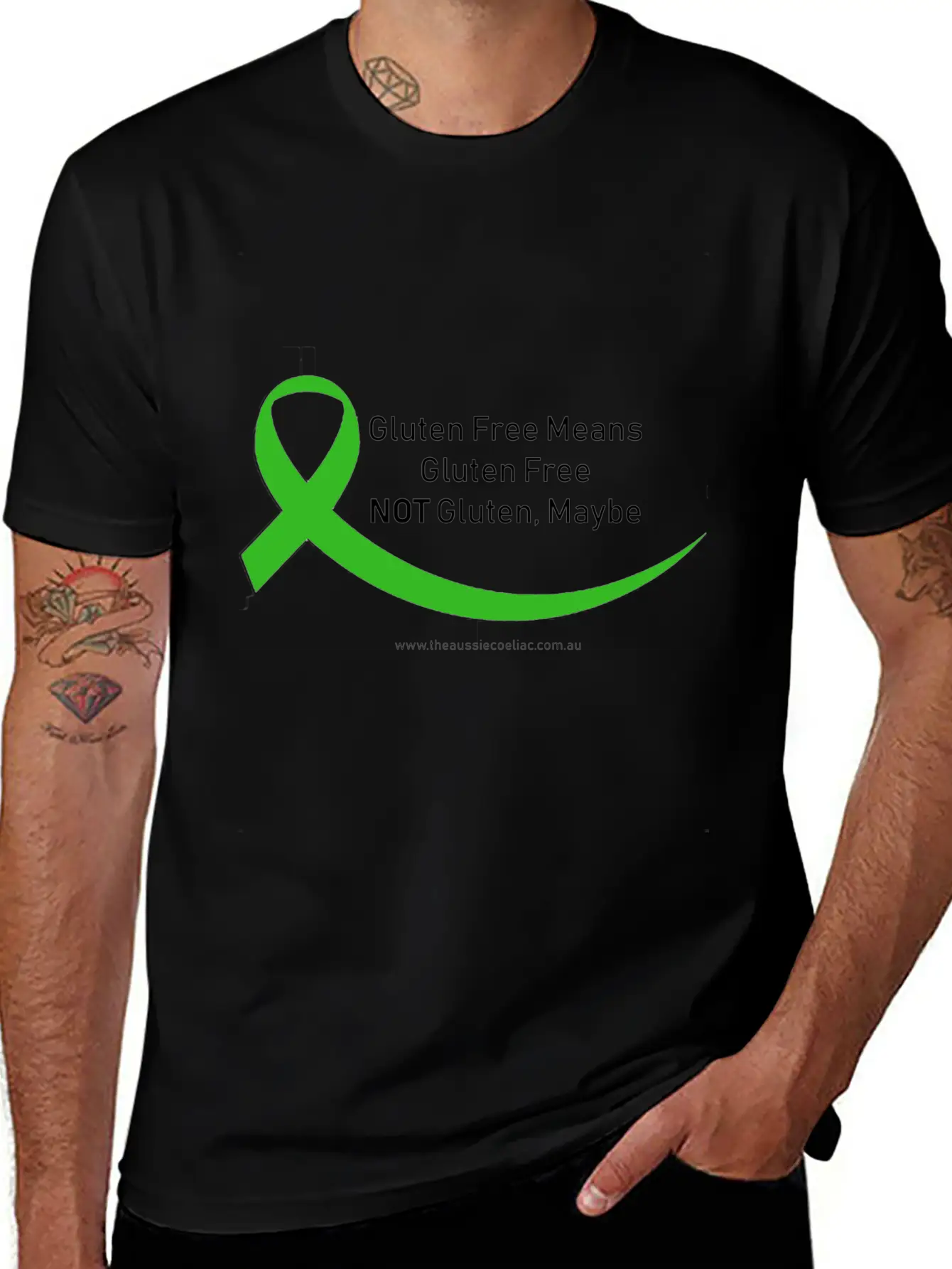 Gluten Free Means Gluten Free Unisex Casual T-Shirt – Clean Design For Daily Comfort