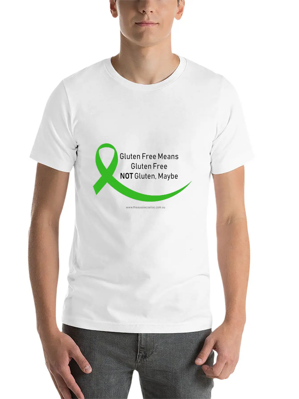 Gluten Free Means Gluten Free Unisex Casual T-Shirt – Clean Design For Daily Comfort