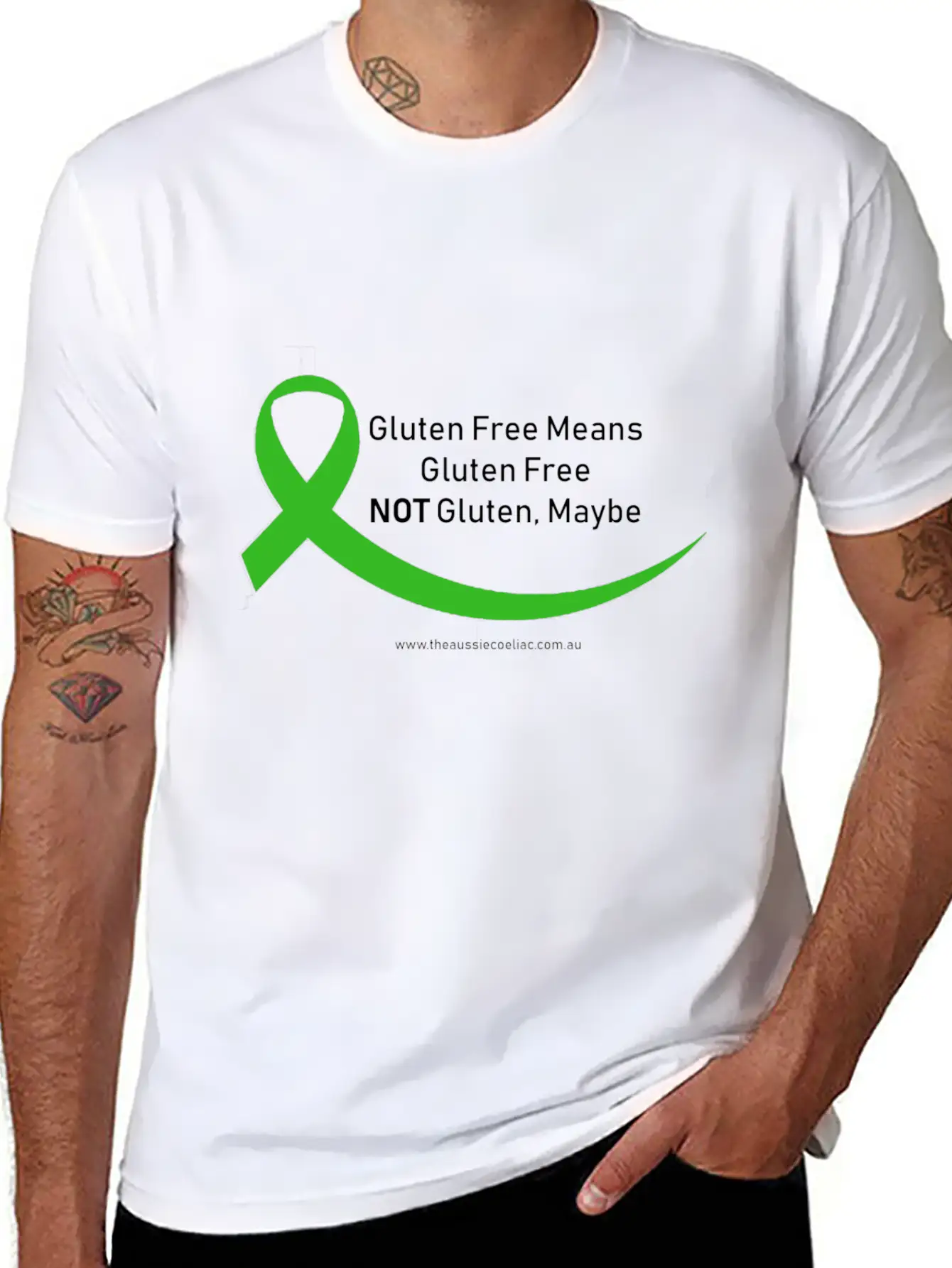 Gluten Free Means Gluten Free Unisex Casual T-Shirt – Clean Design For Daily Comfort
