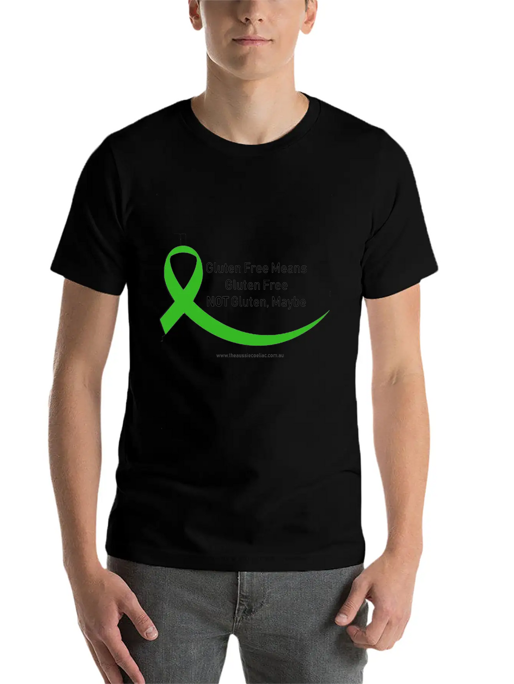 Gluten Free Means Gluten Free Unisex Casual T-Shirt – Clean Design For Daily Comfort