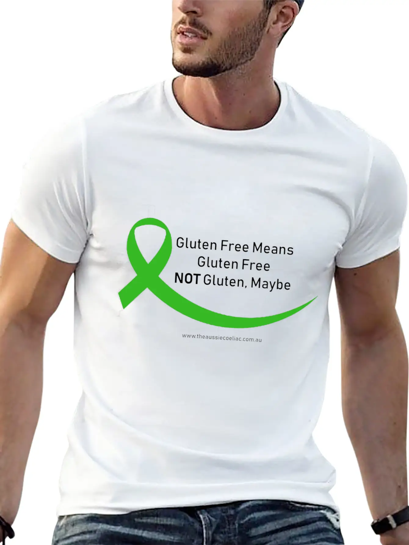 Gluten Free Means Gluten Free Unisex Casual T-Shirt – Clean Design For Daily Comfort