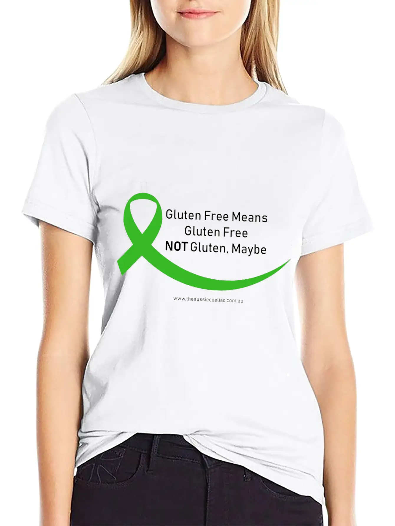 Gluten Free Means Gluten Free Unisex Casual T-Shirt – Clean Design For Daily Comfort