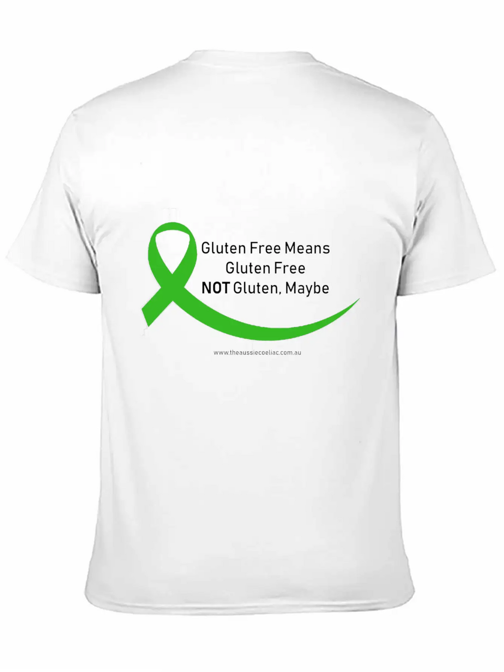 Gluten Free Means Gluten Free Unisex Casual T-Shirt – Clean Design For Daily Comfort