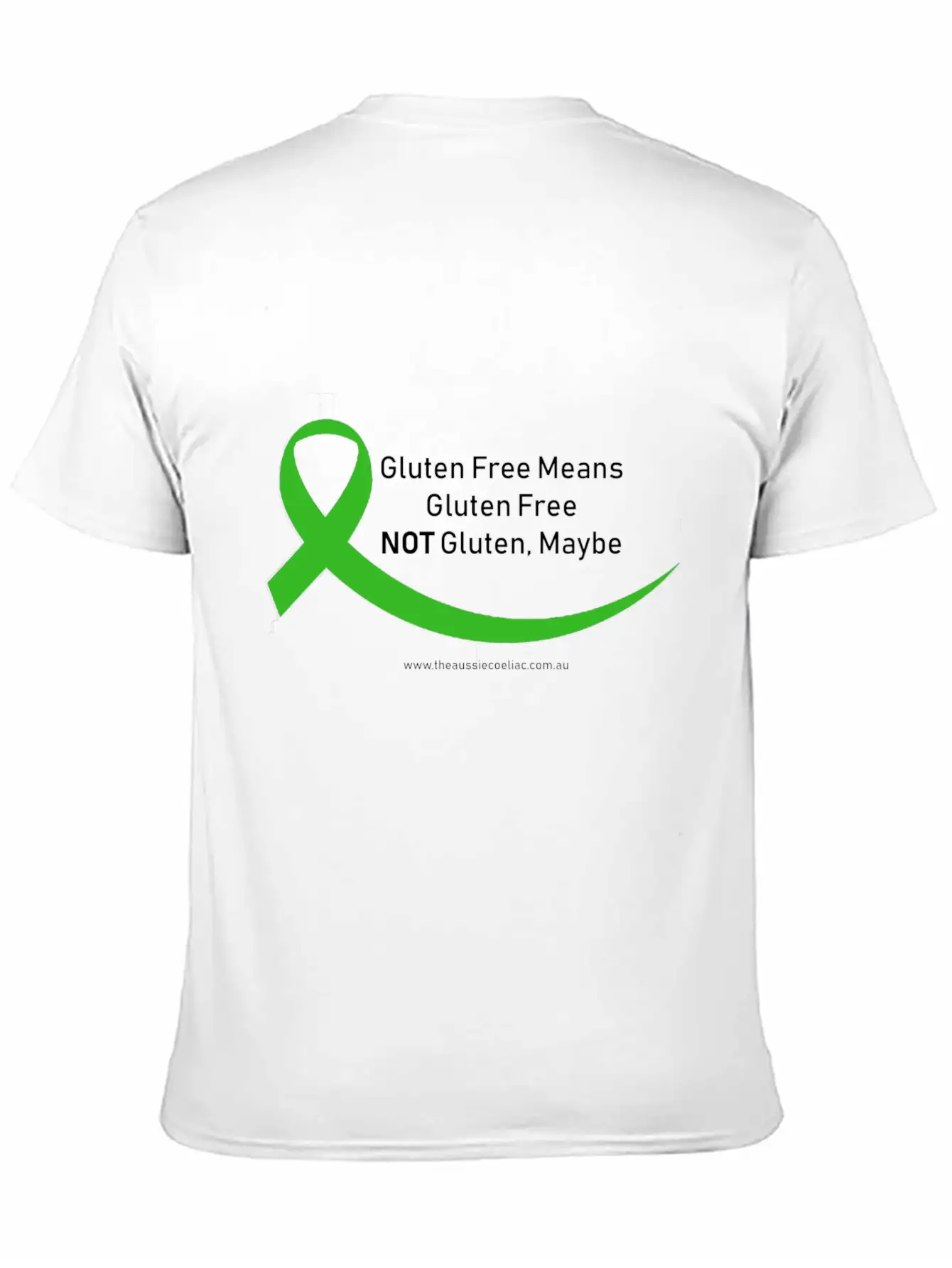 Gluten Free Means Gluten Free Unisex Casual T-Shirt – Clean Design For Daily Comfort