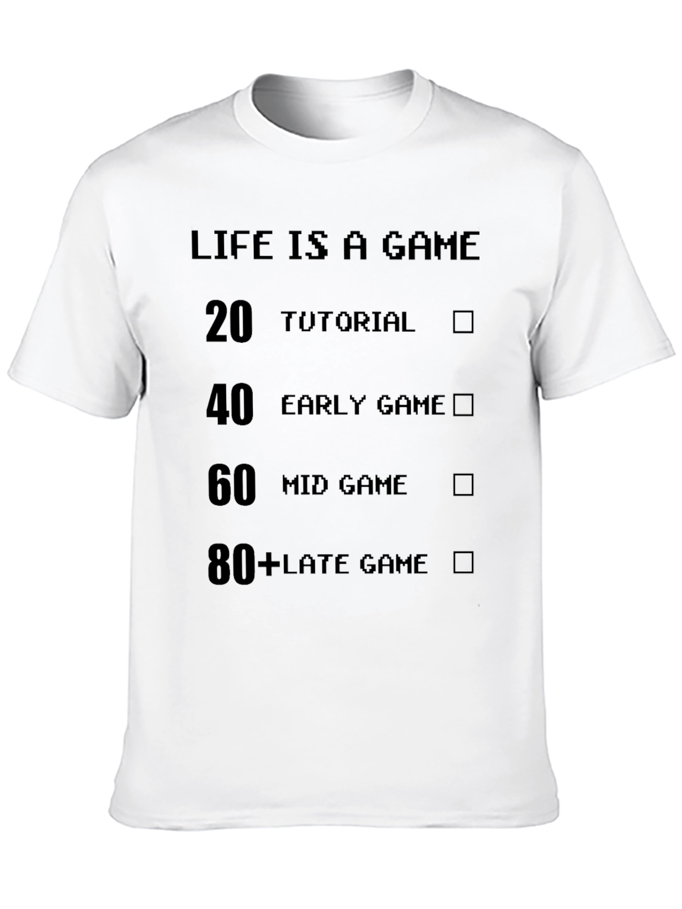 Life is a Game Graphic T-Shirt