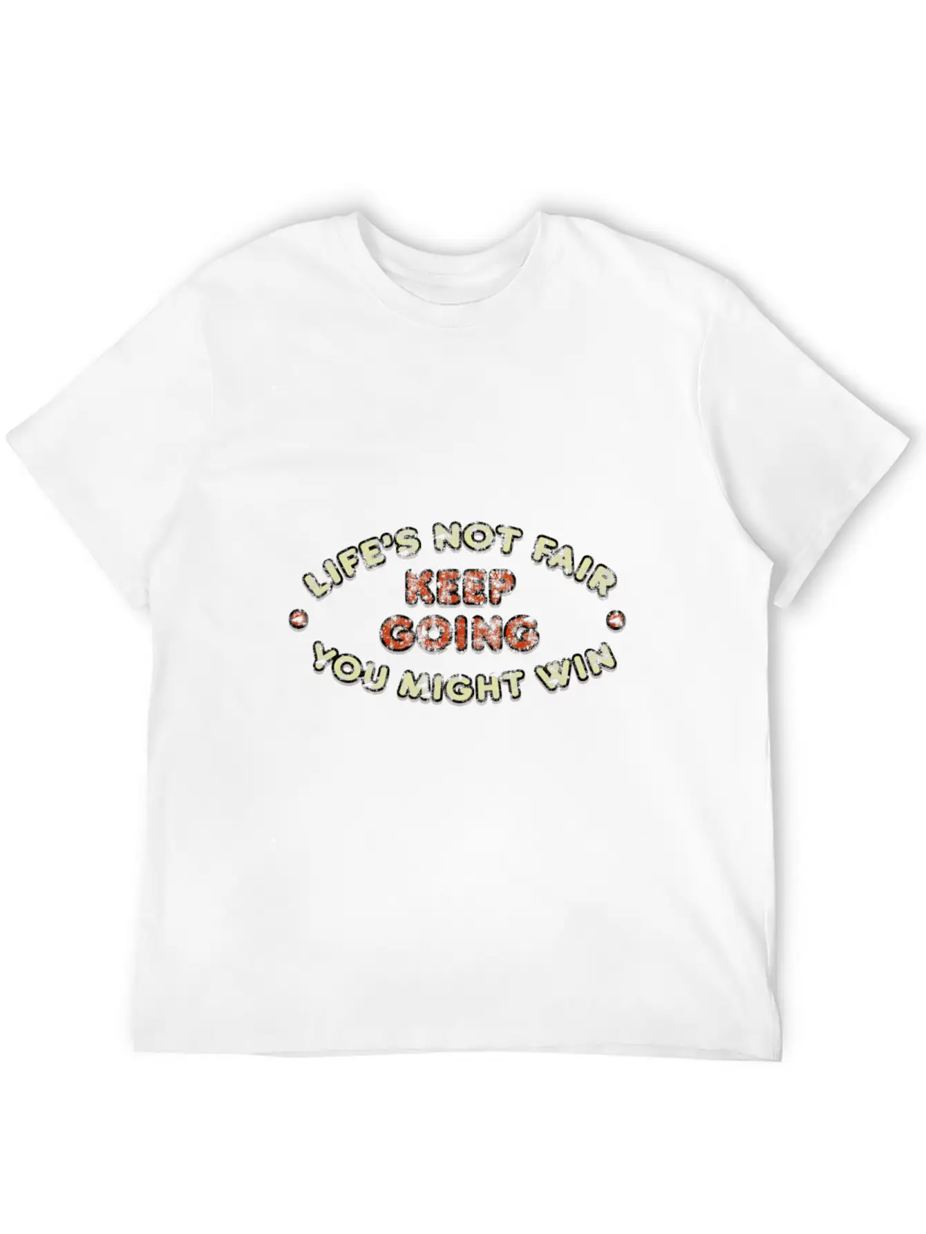 Go Ahead. Unisex Short Sleeve Soft Cotton T-Shirt – Casual Everyday Wear