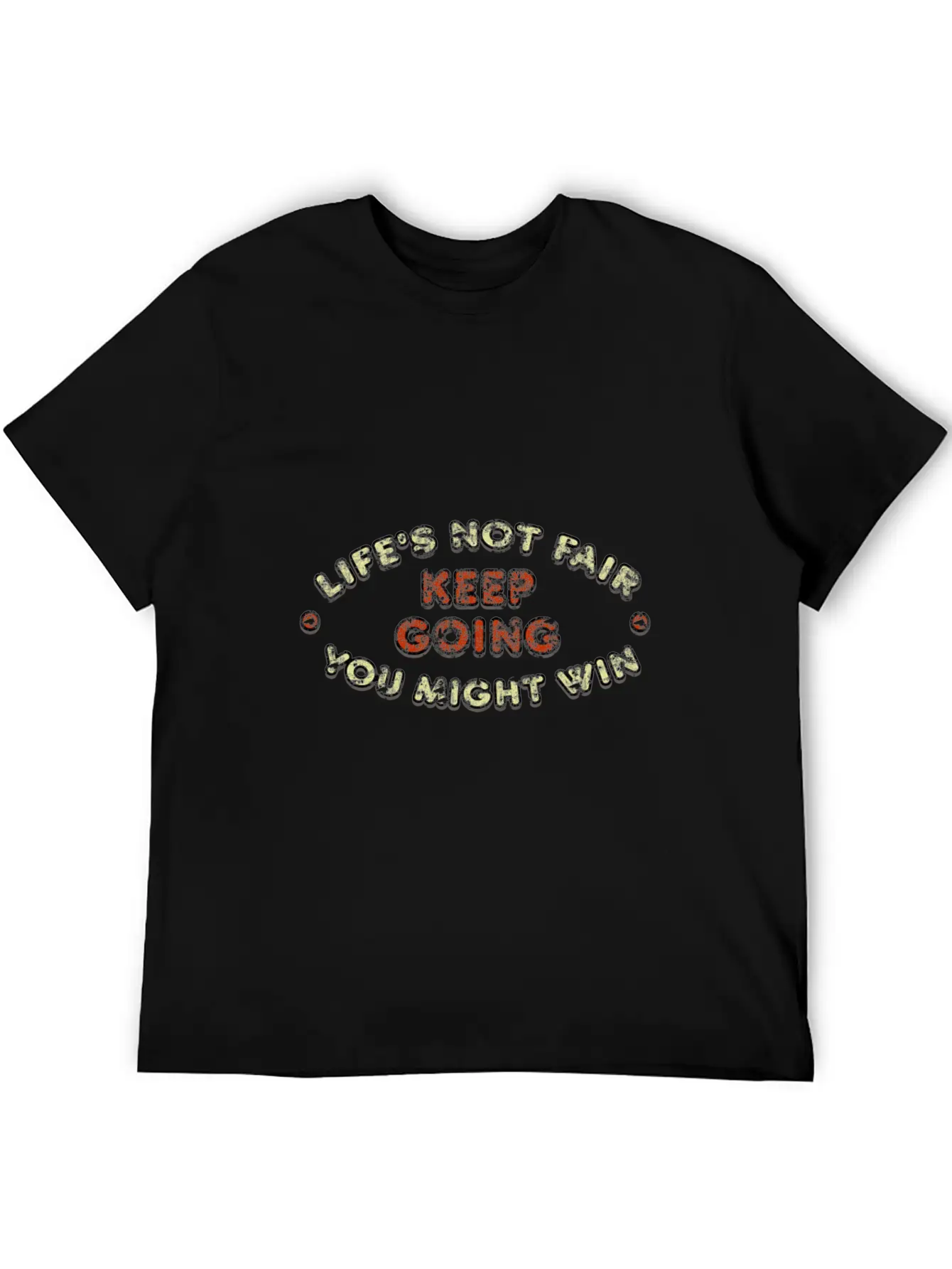 Go Ahead. Unisex Short Sleeve Soft Cotton T-Shirt – Casual Everyday Wear