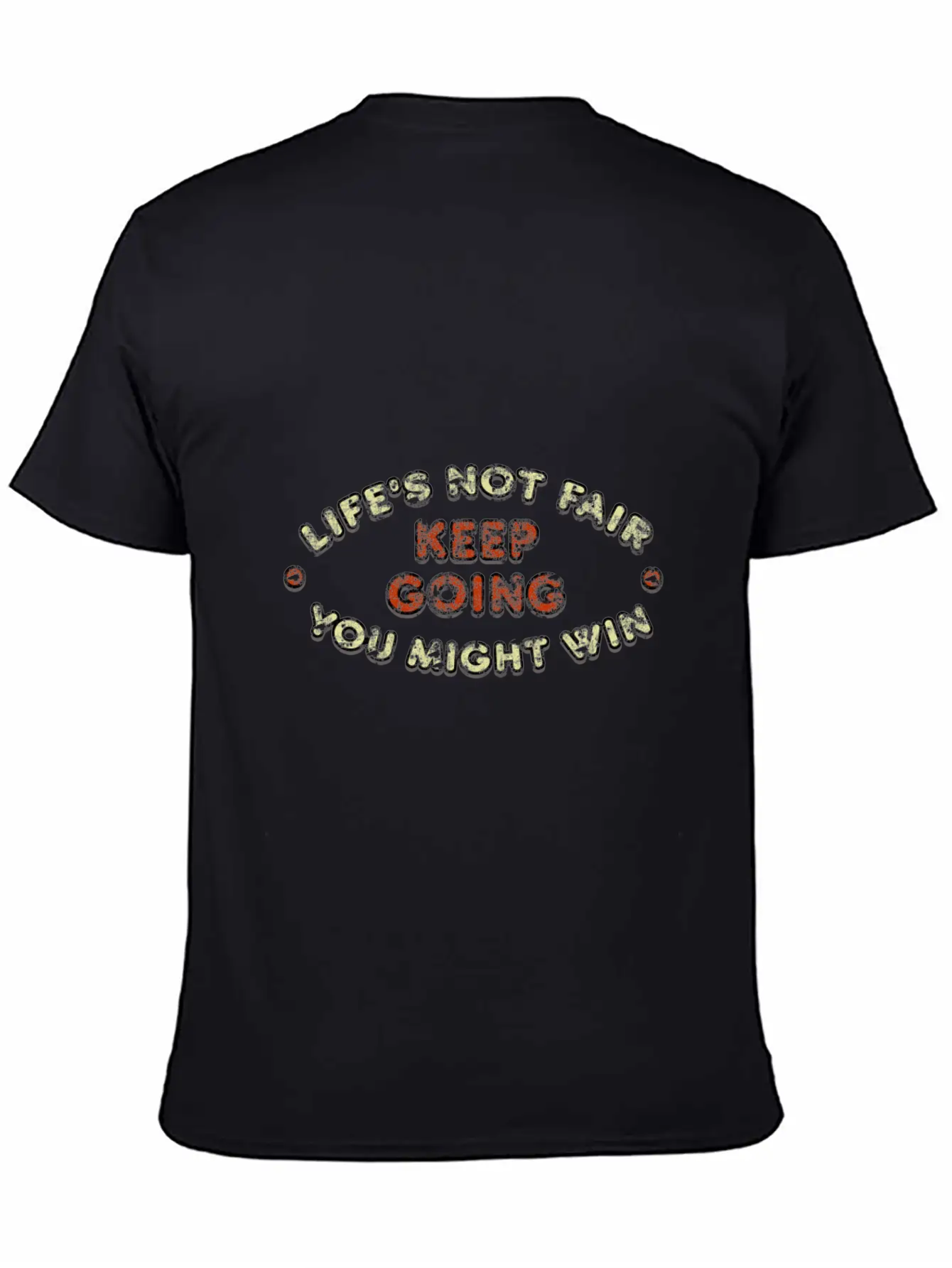 Go Ahead. Unisex Short Sleeve Soft Cotton T-Shirt – Casual Everyday Wear