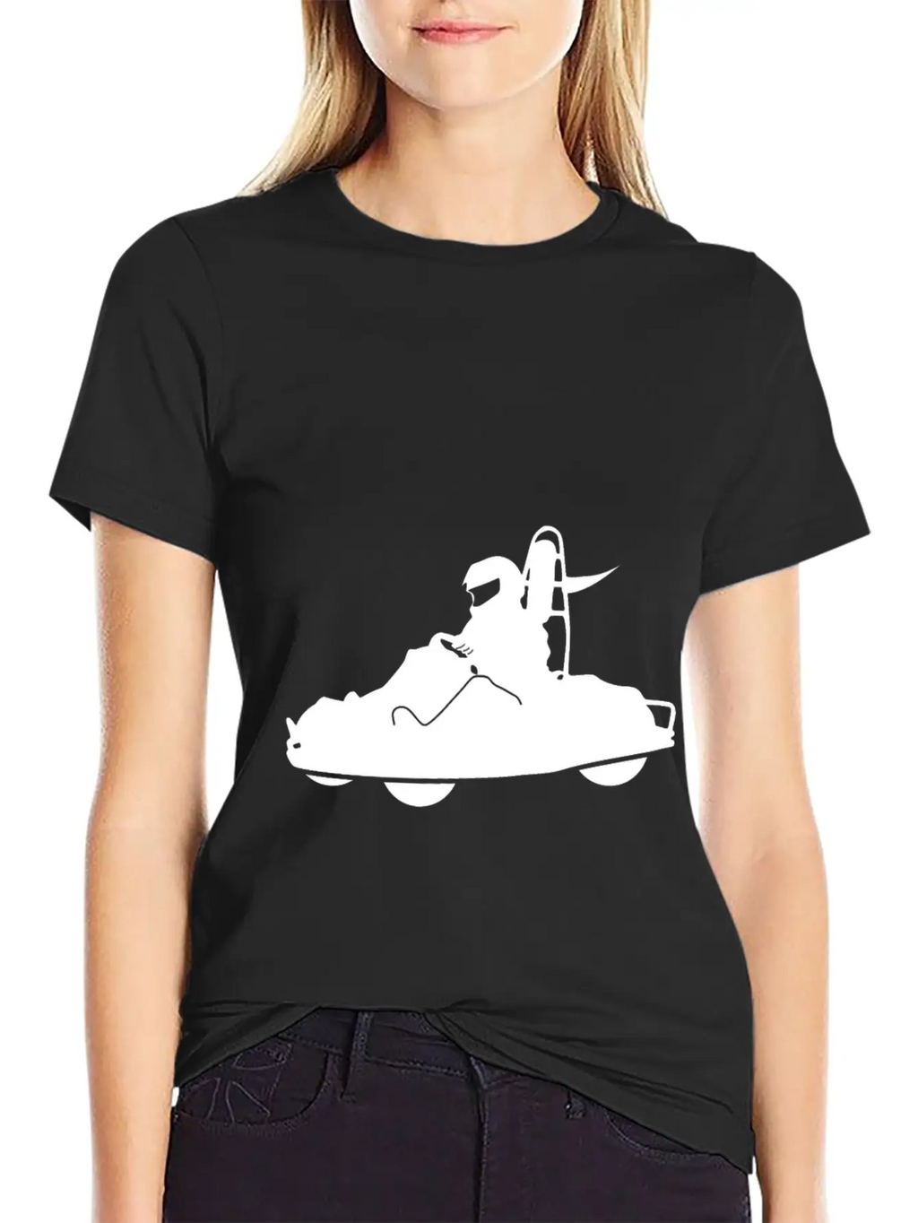 Go Cart Classic Fit Graphic Tee For Daily Comfort – Unisex Cotton Shirt