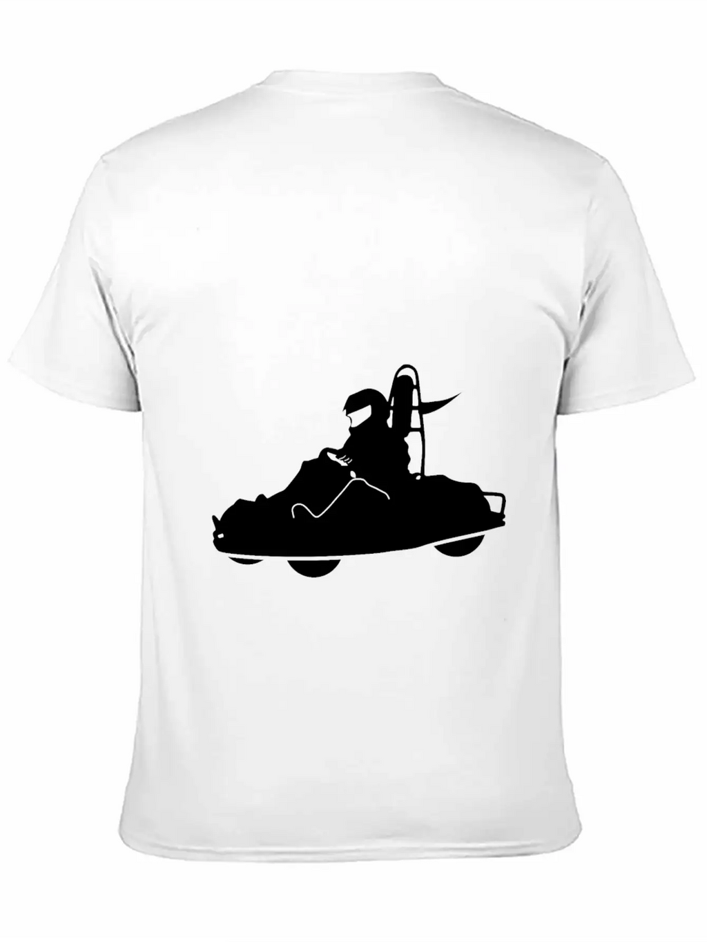 Go Cart Classic Fit Graphic Tee For Daily Comfort – Unisex Cotton Shirt