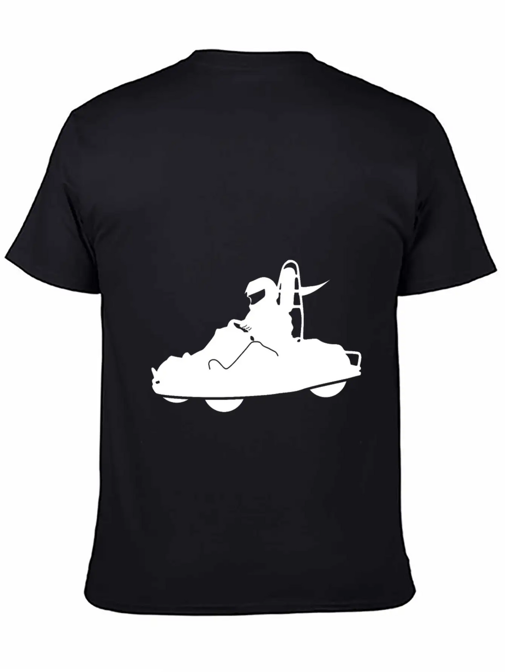 Go Cart Classic Fit Graphic Tee For Daily Comfort – Unisex Cotton Shirt