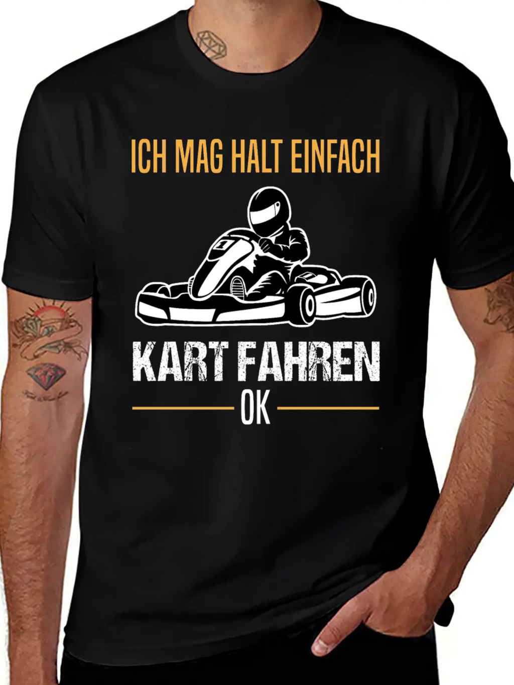 Go-kart Kart Racing Driver Karting Quote Gift Unisex Casual T-Shirt – Clean Design For Daily Comfort