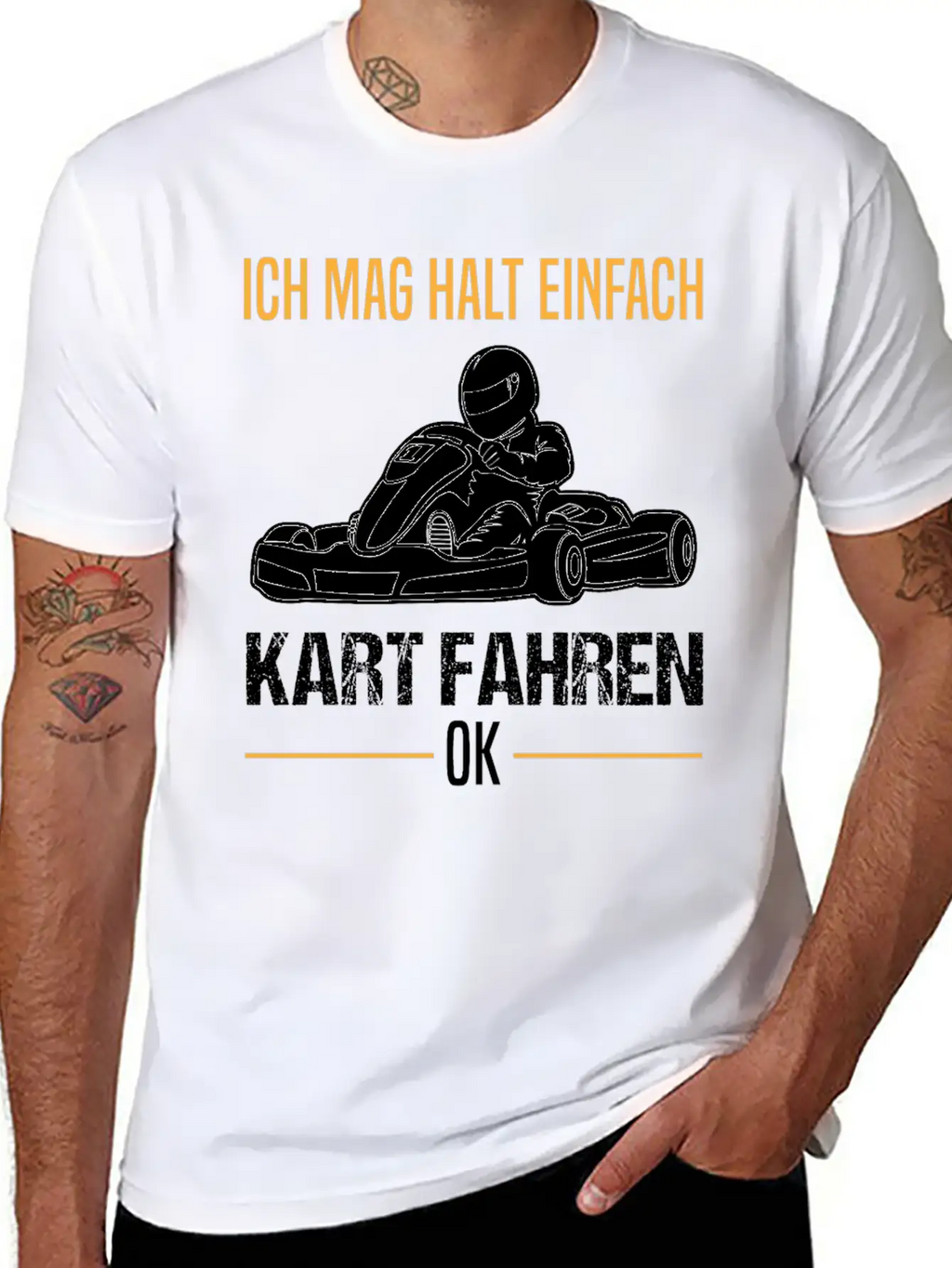 Go-kart Kart Racing Driver Karting Quote Gift Unisex Casual T-Shirt – Clean Design For Daily Comfort