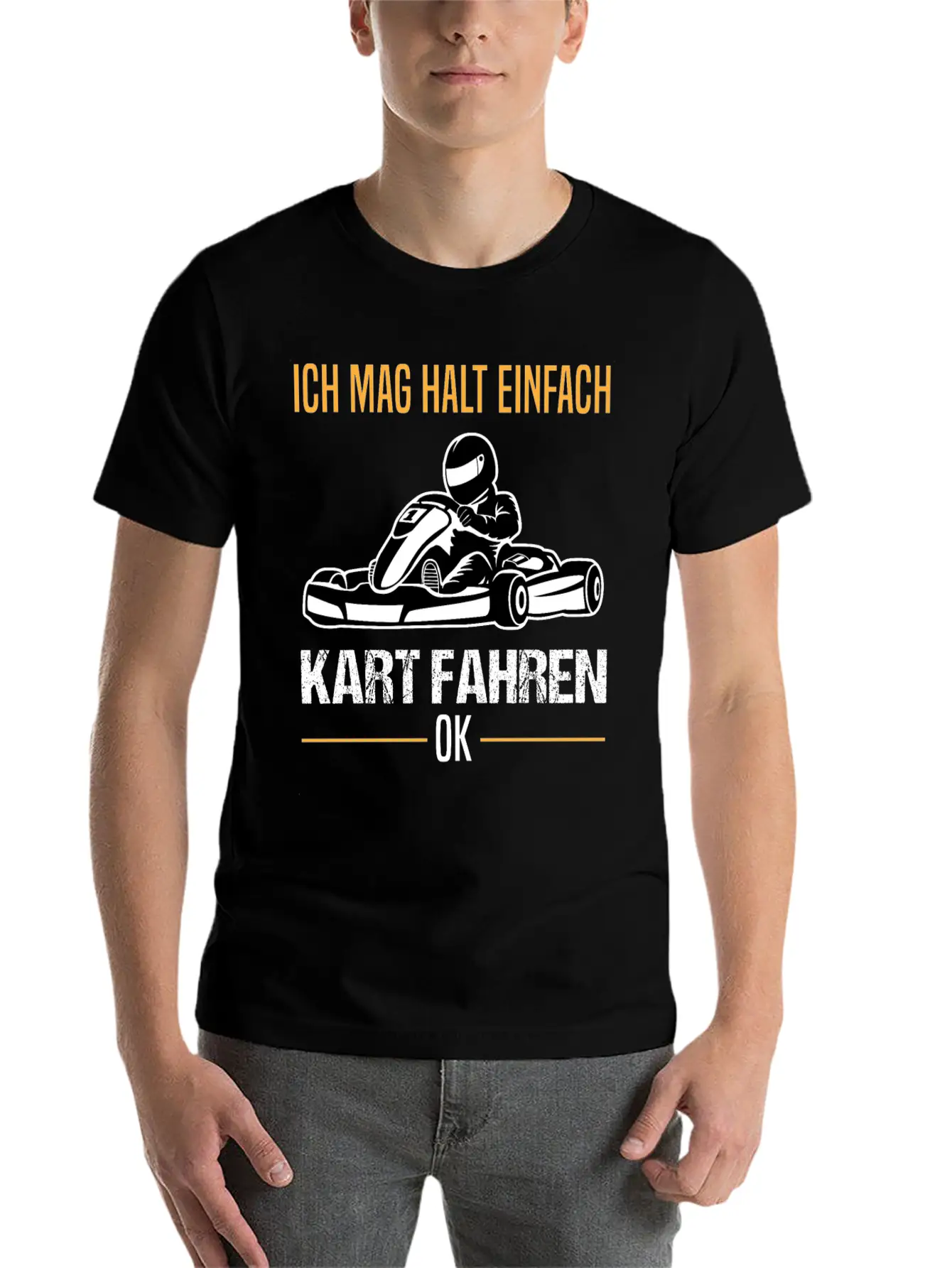Go-kart Kart Racing Driver Karting Quote Gift Unisex Casual T-Shirt – Clean Design For Daily Comfort