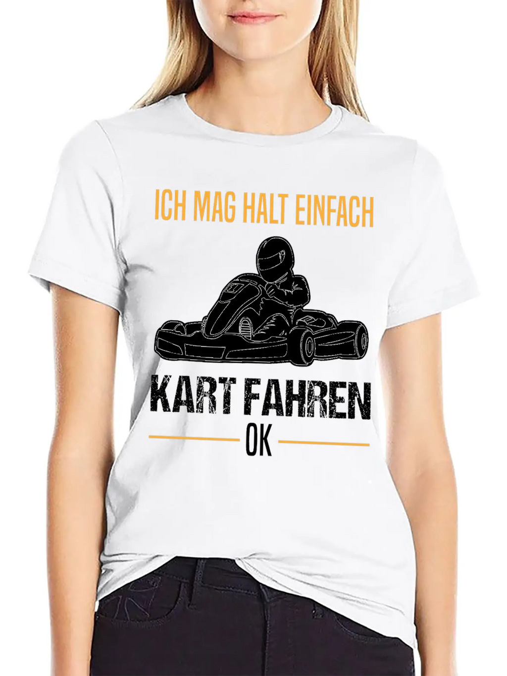 Go-kart Kart Racing Driver Karting Quote Gift Unisex Casual T-Shirt – Clean Design For Daily Comfort