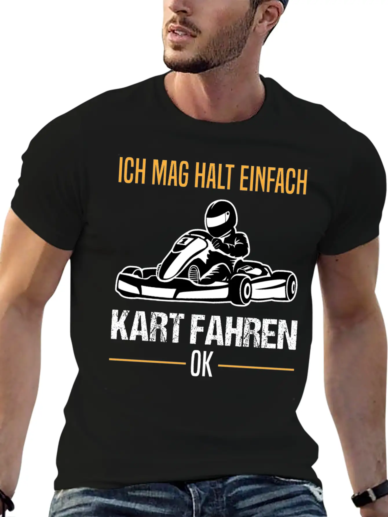 Go-kart Kart Racing Driver Karting Quote Gift Unisex Casual T-Shirt – Clean Design For Daily Comfort