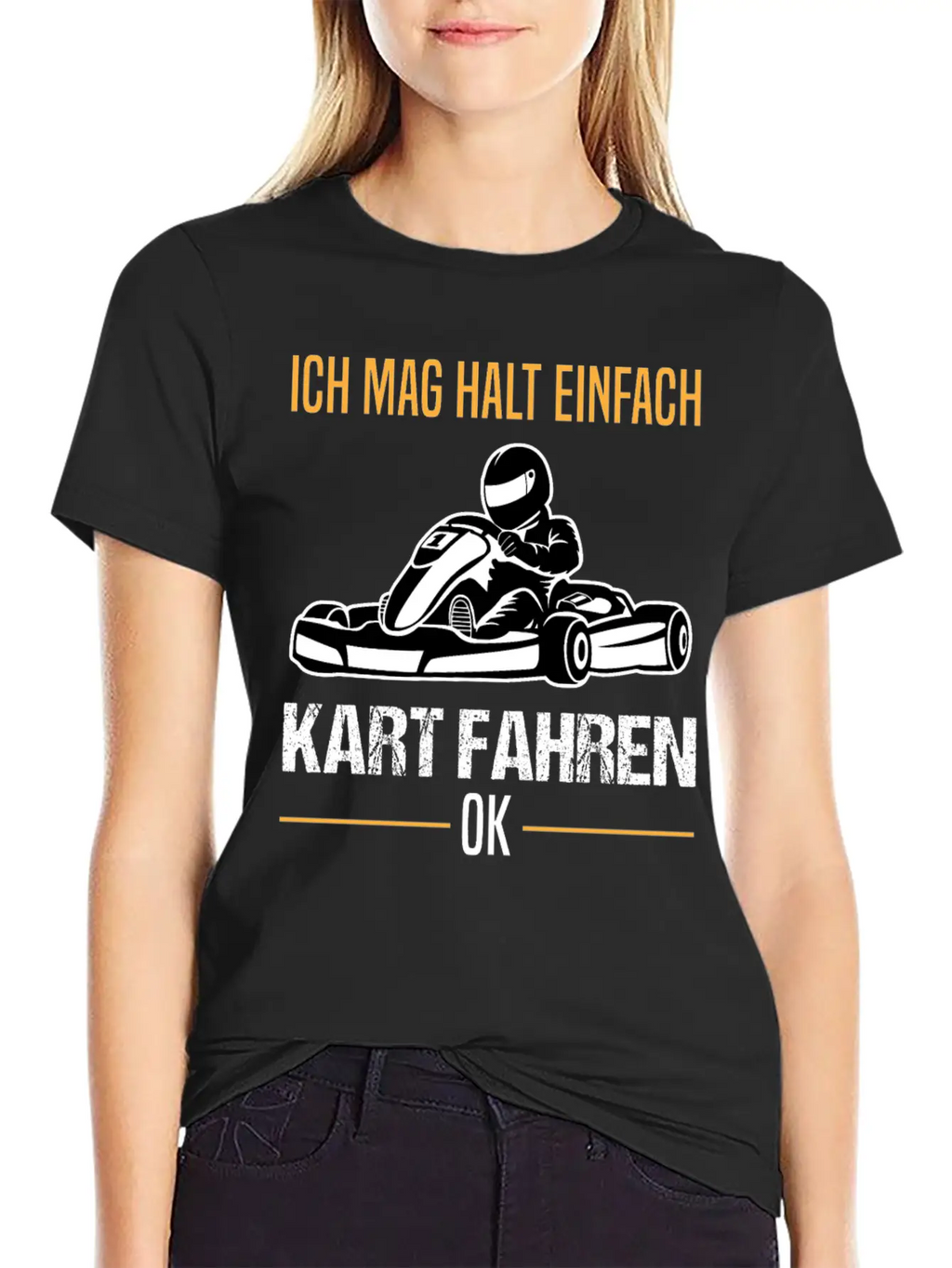 Go-kart Kart Racing Driver Karting Quote Gift Unisex Casual T-Shirt – Clean Design For Daily Comfort