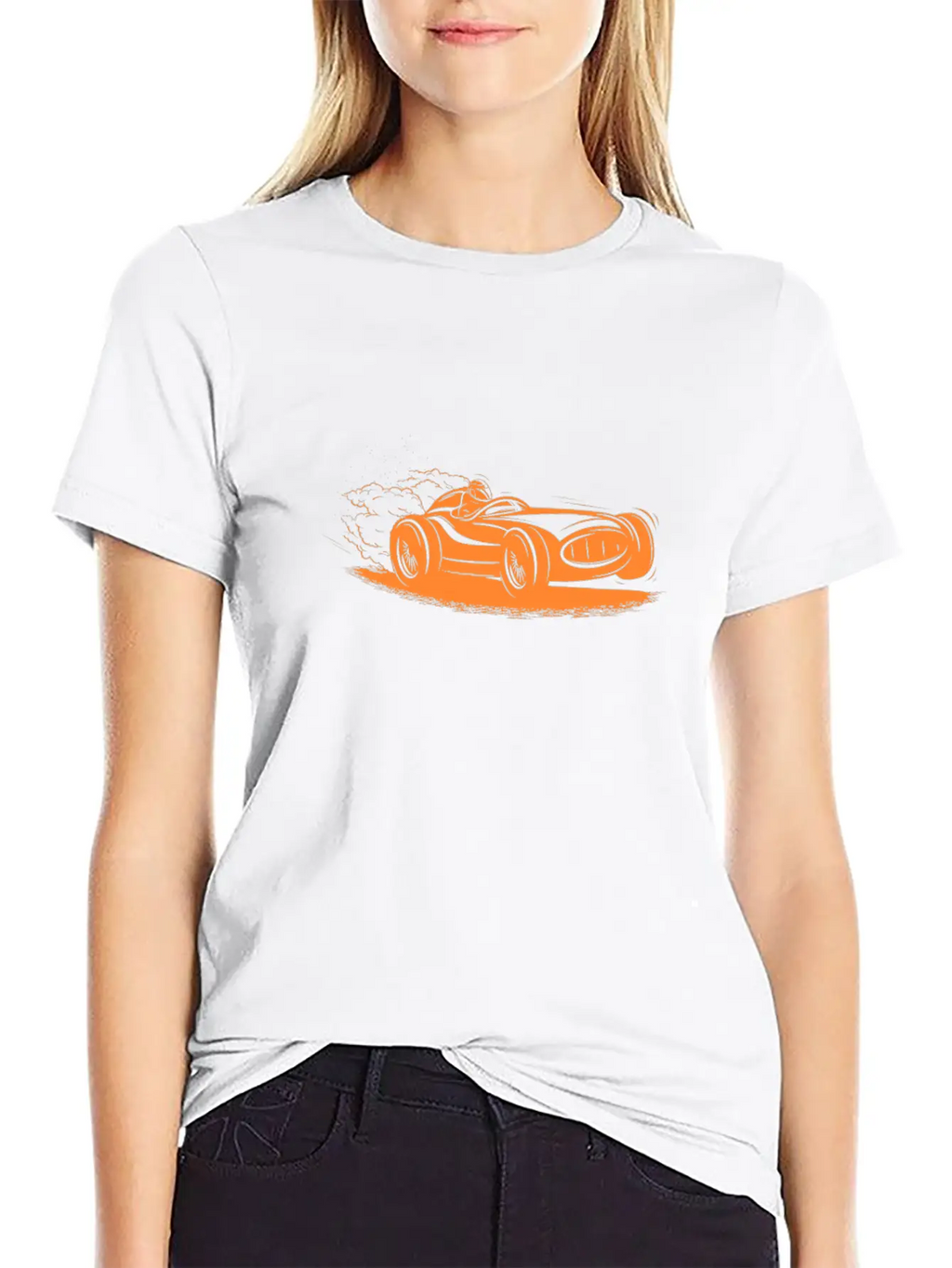 Go-Kart Racing Essential Cotton Tee For Daily Outfits – Unisex Style